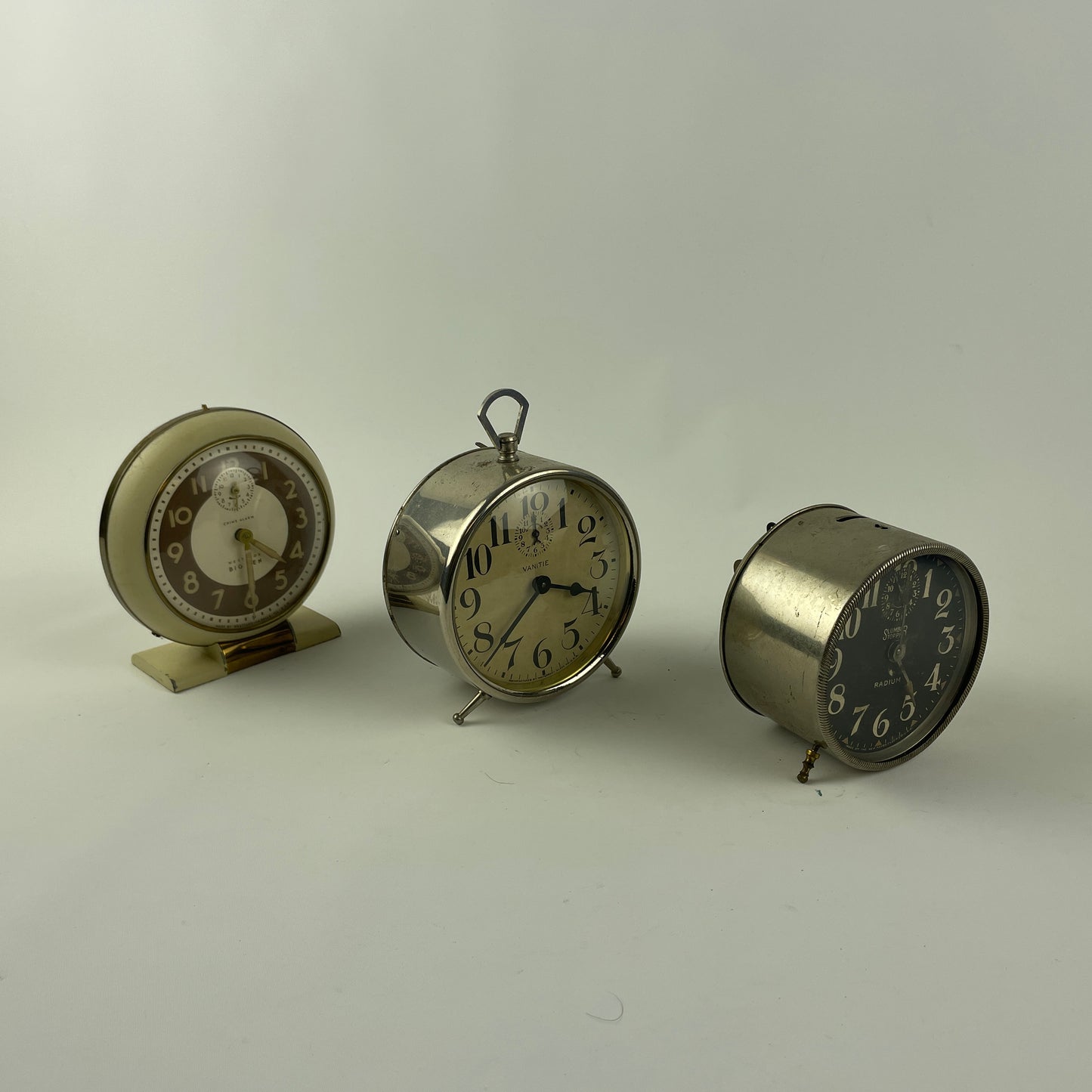Lot 67- Alarm Clock set of (3)