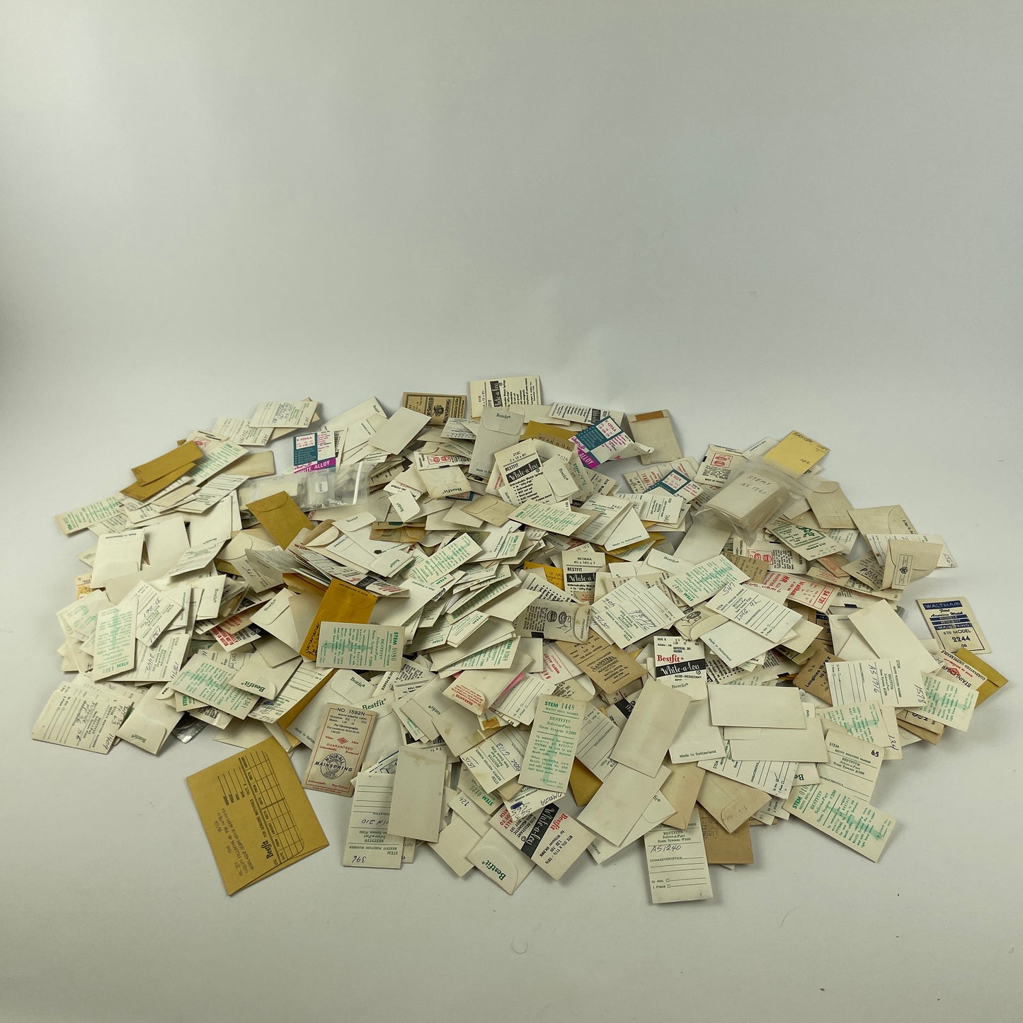 Lot 69- Huge Lot of Stems & Mainsprings