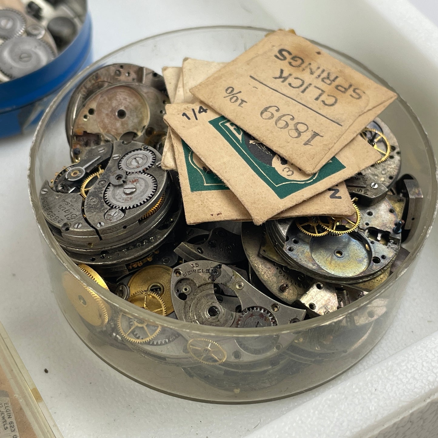 Lot 73- Elgin Mechanical Watch Tray Lot