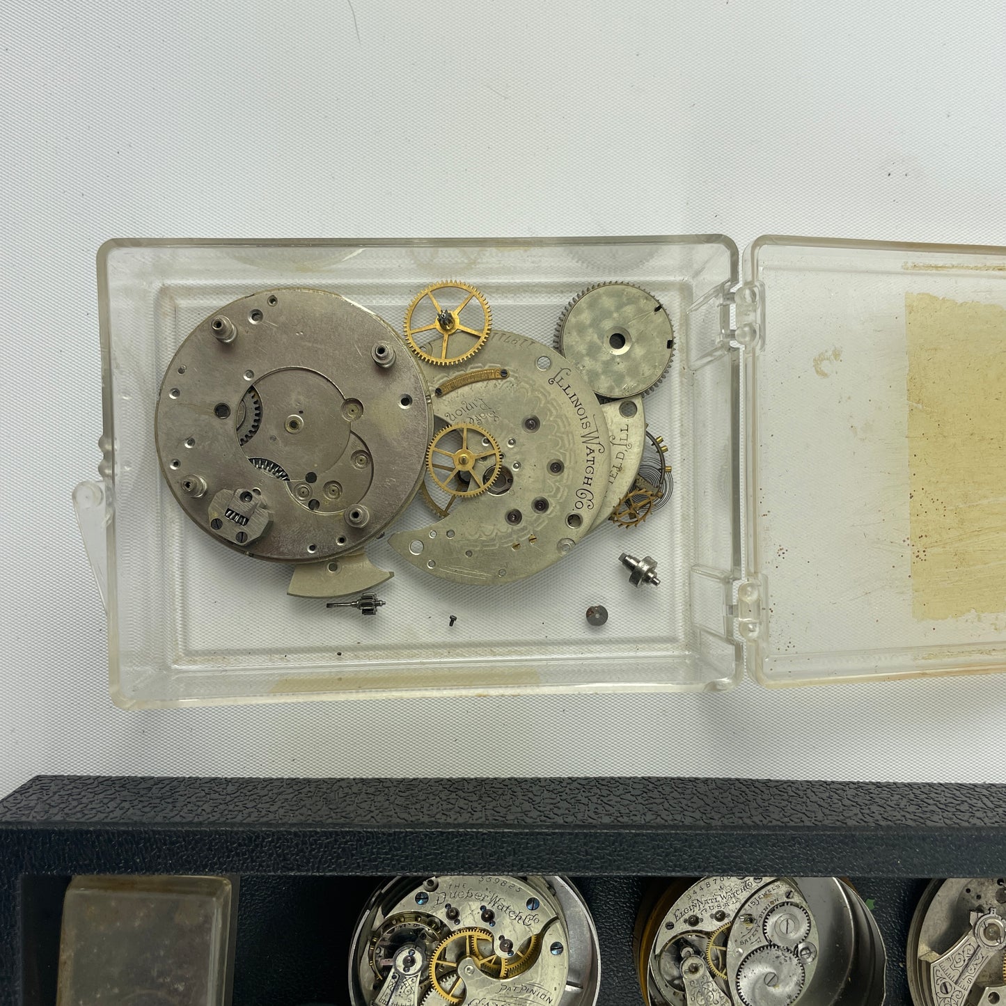 Lot 81- American Pocket Watch Tray Lot