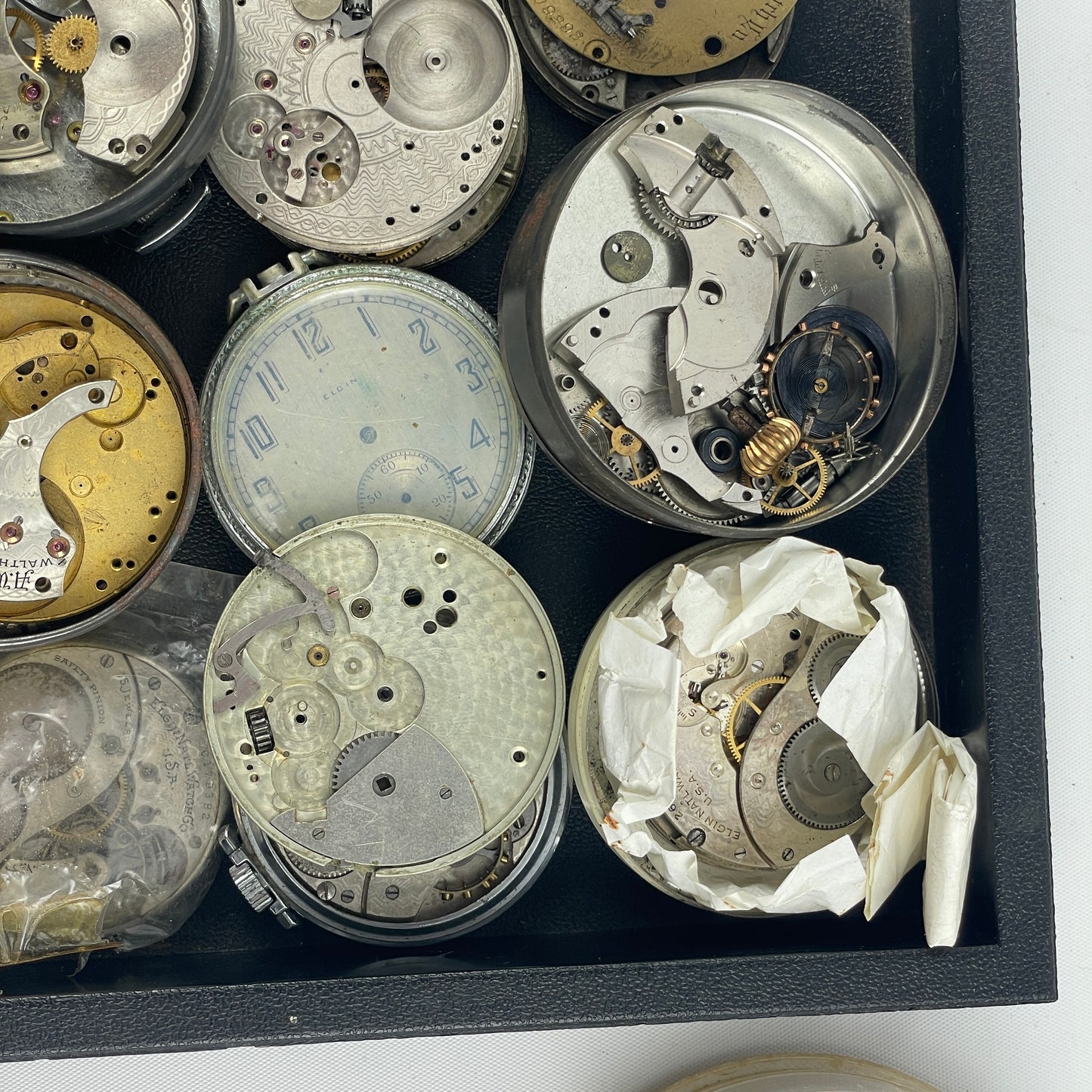 Lot 81- American Pocket Watch Tray Lot