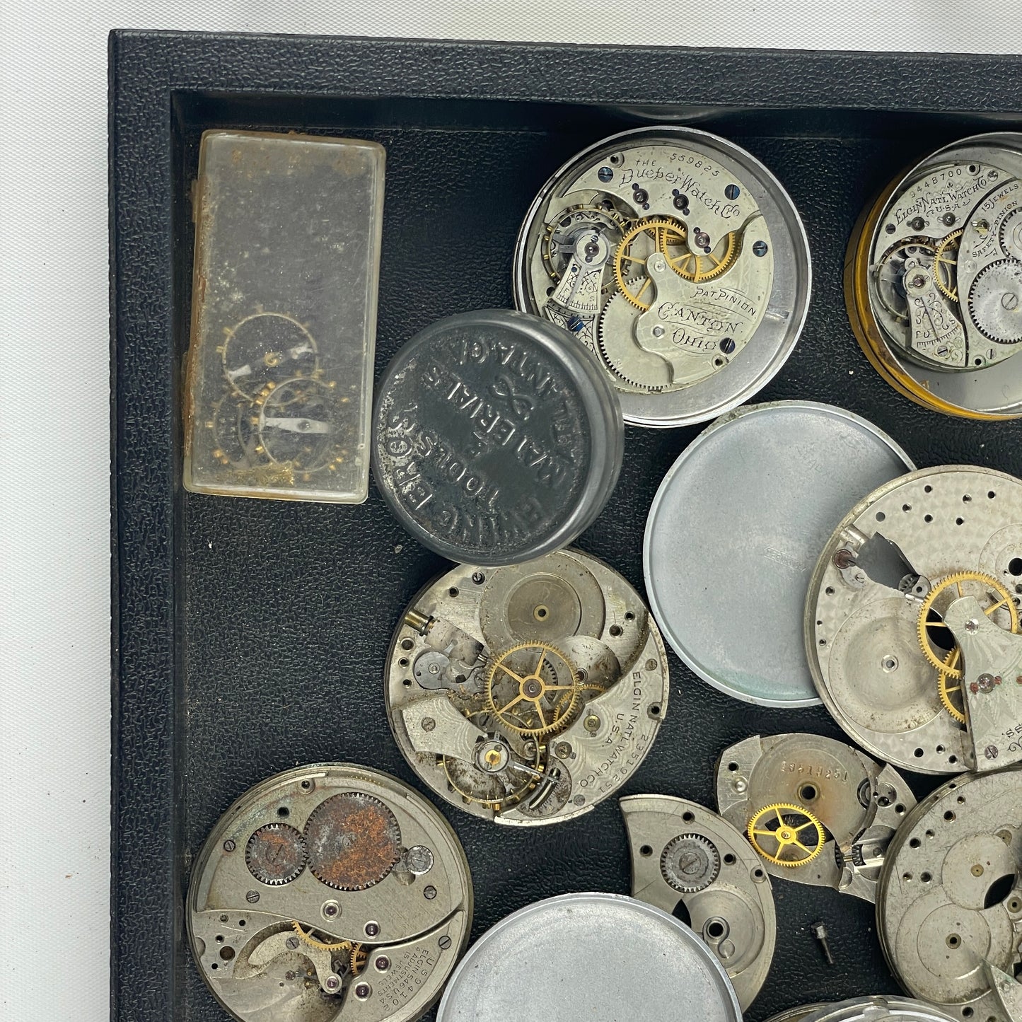 Lot 81- American Pocket Watch Tray Lot