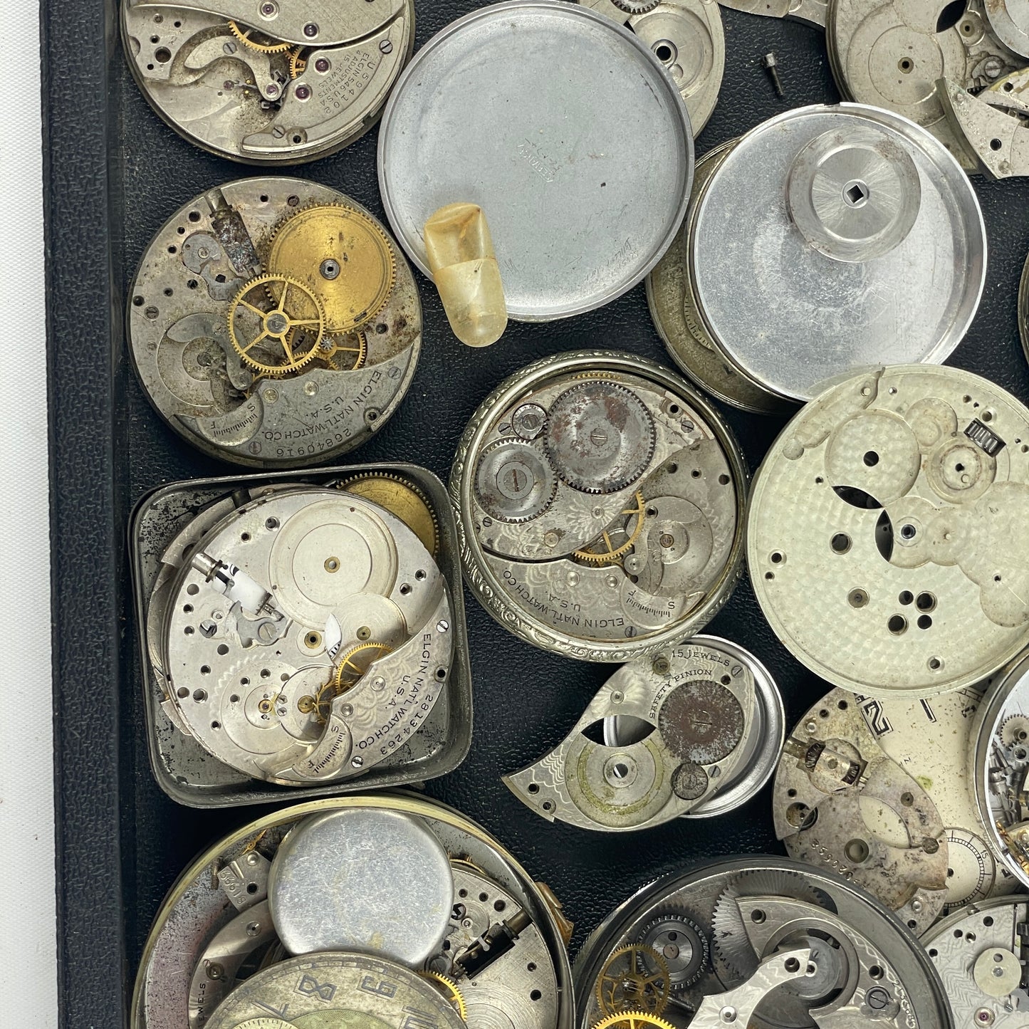 Lot 81- American Pocket Watch Tray Lot