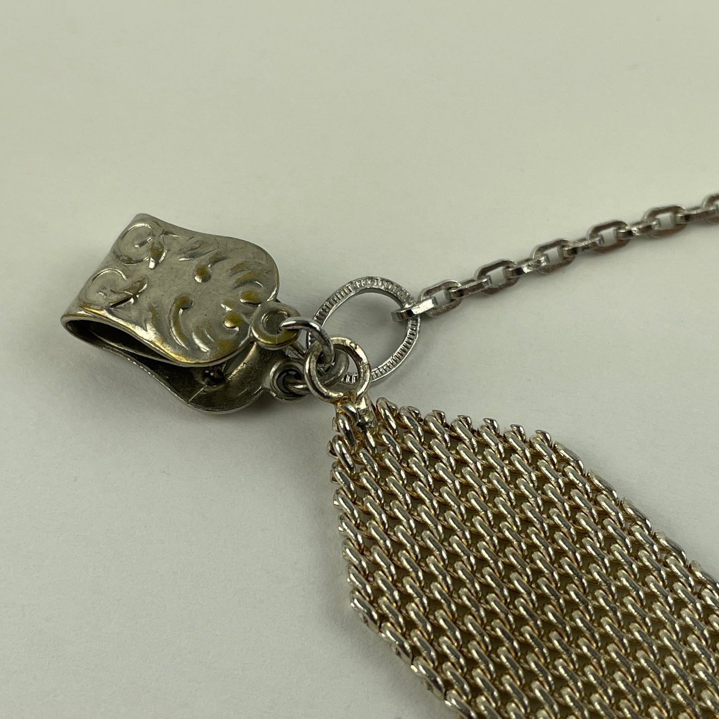 Lot 25- Men’s Antique Vintage Silver Pocket watch Fob