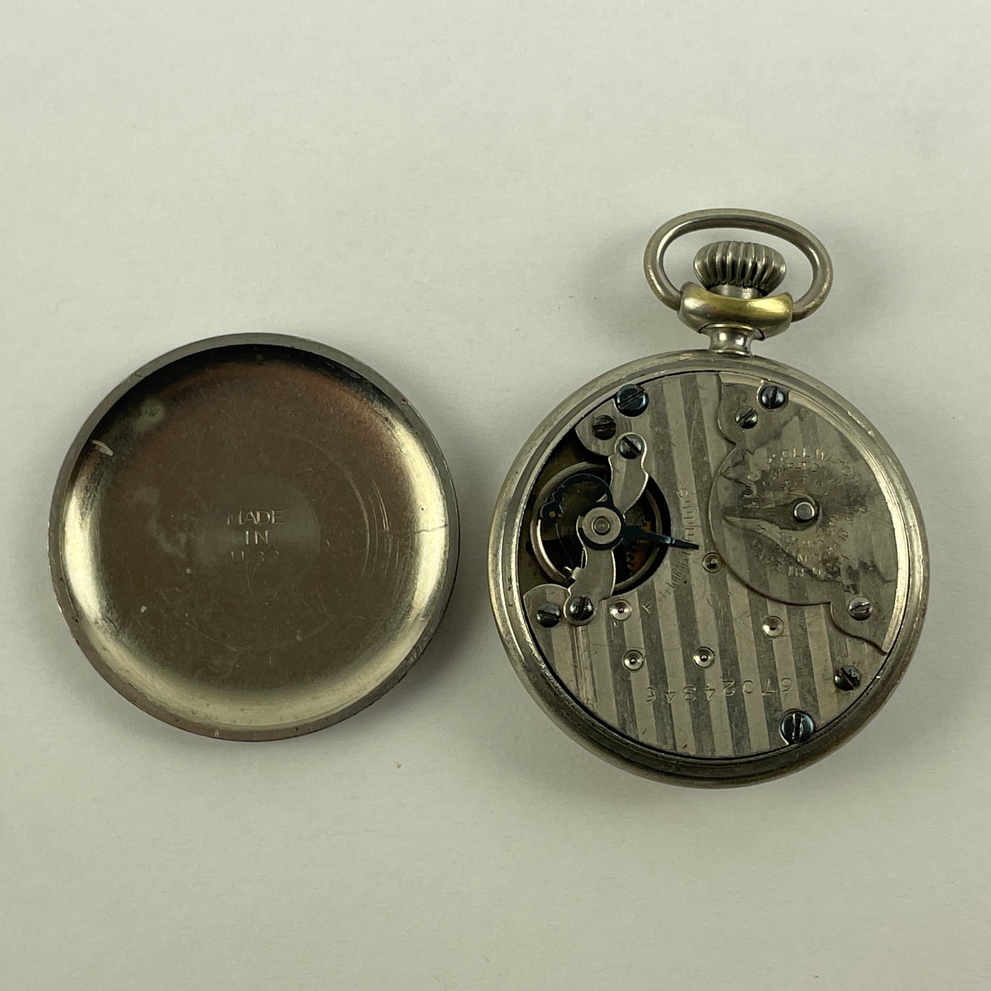 Lot 12- Ansonia & Ingersoll Pocket Watches