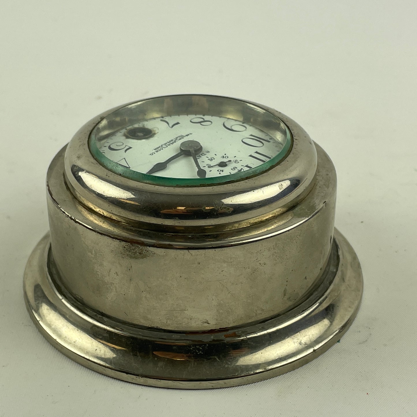 Lot 32- New Haven Clock Co. Ships Style Wall Clock