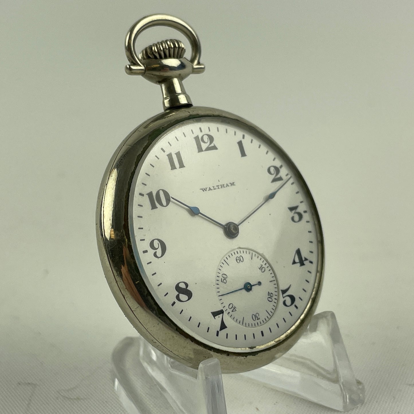 Lot 35- Waltham 12 Size 15 Jewel Open Face Pocket Watch