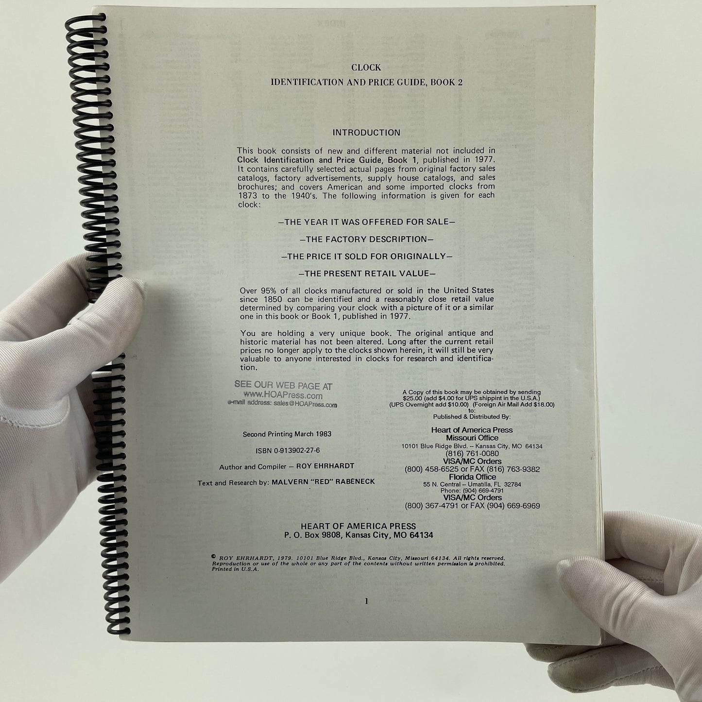 Lot 74- Clock Identification and Price Guide Book 2