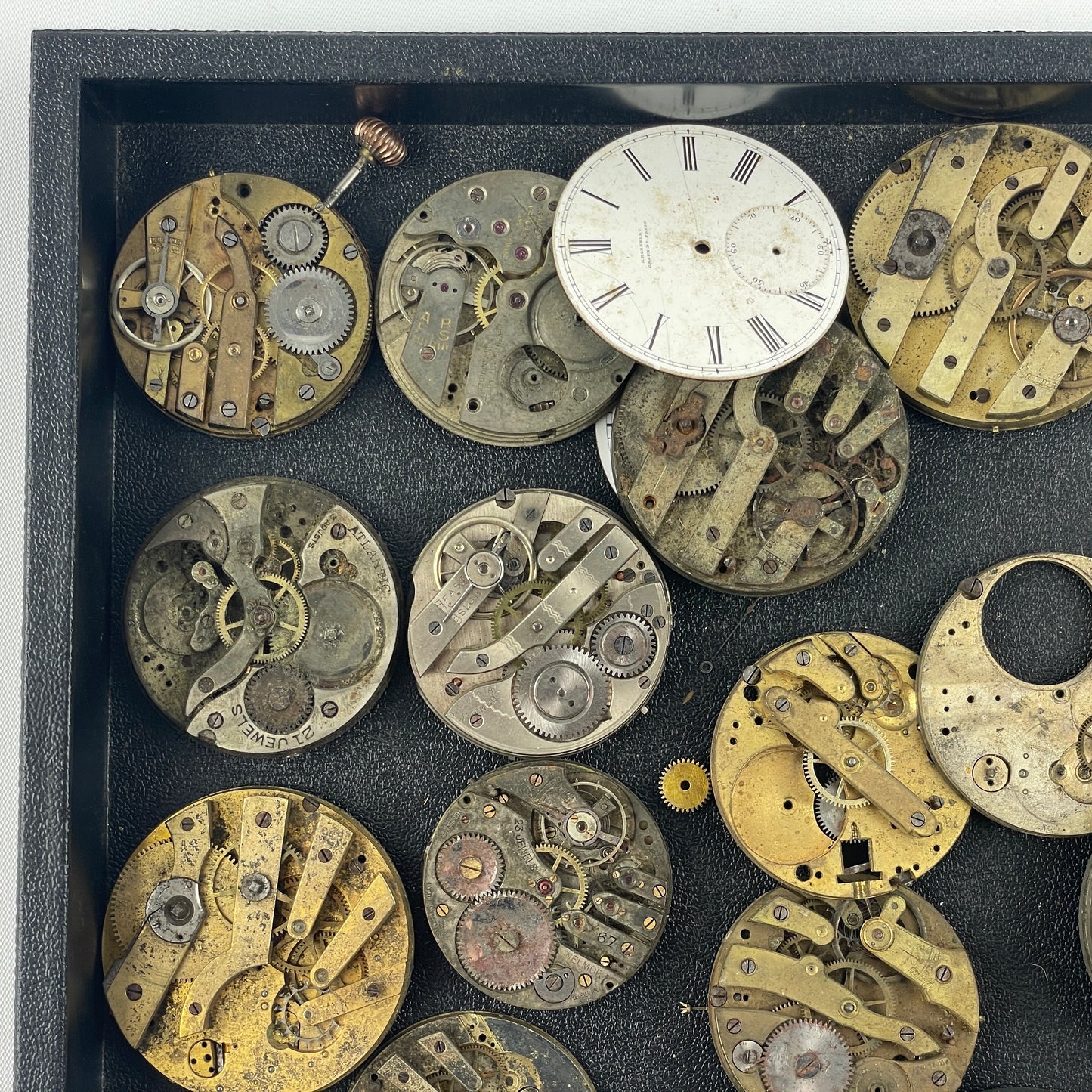 Lot 88- Swiss Pocket Watch Parts Movements