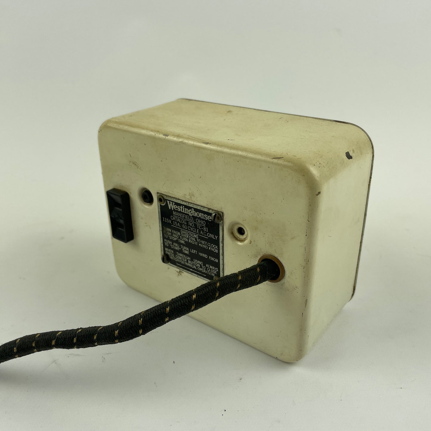 Lot 93- Westinghouse Electric Clock
