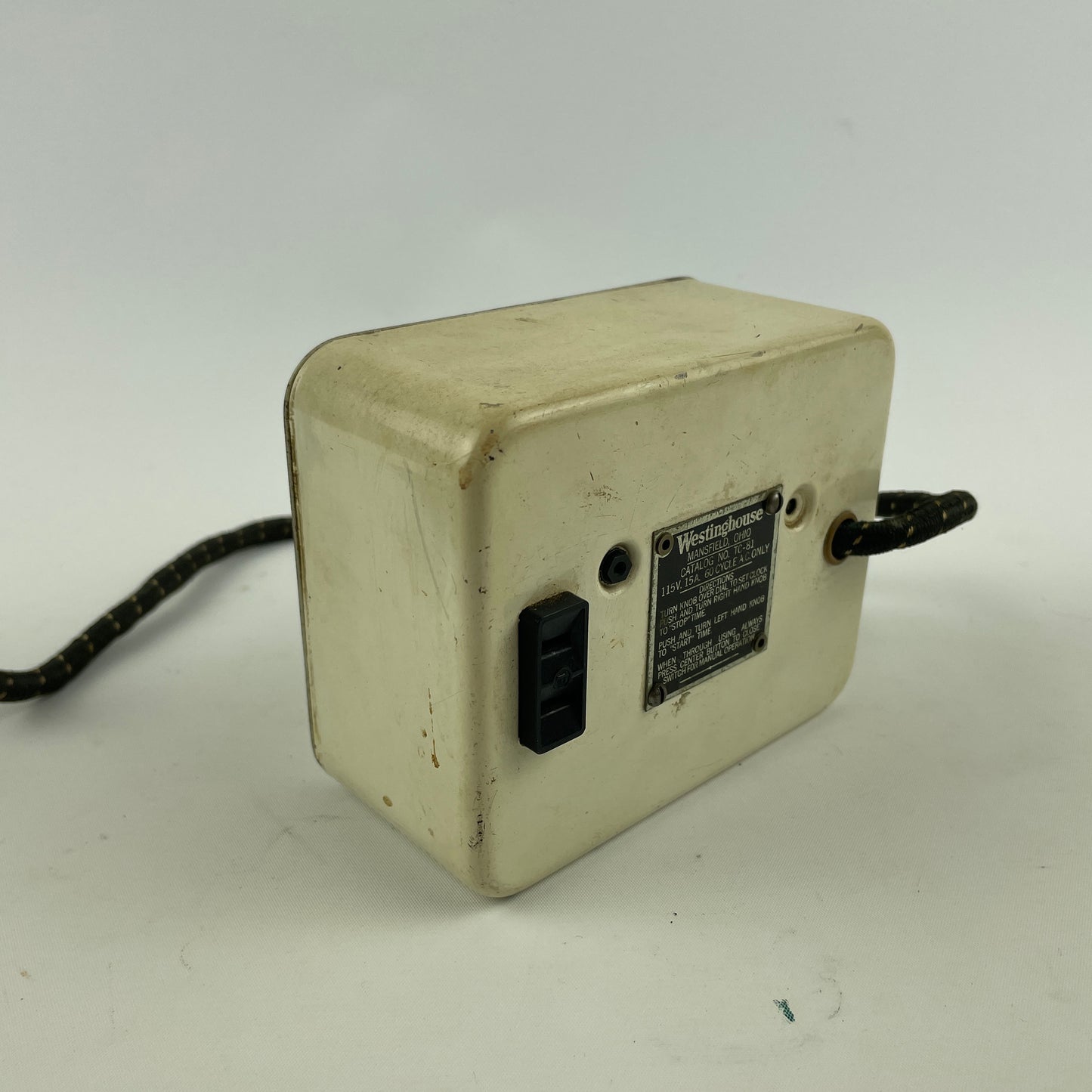 Lot 93- Westinghouse Electric Clock