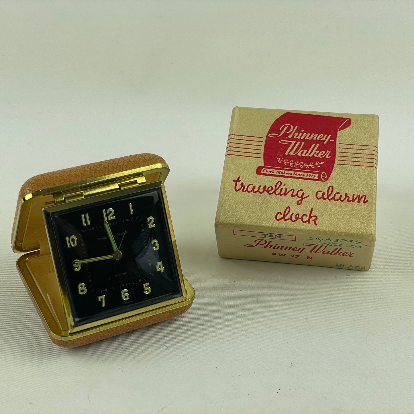 Lot 102- Travel Alarm Clocks, set of (2)