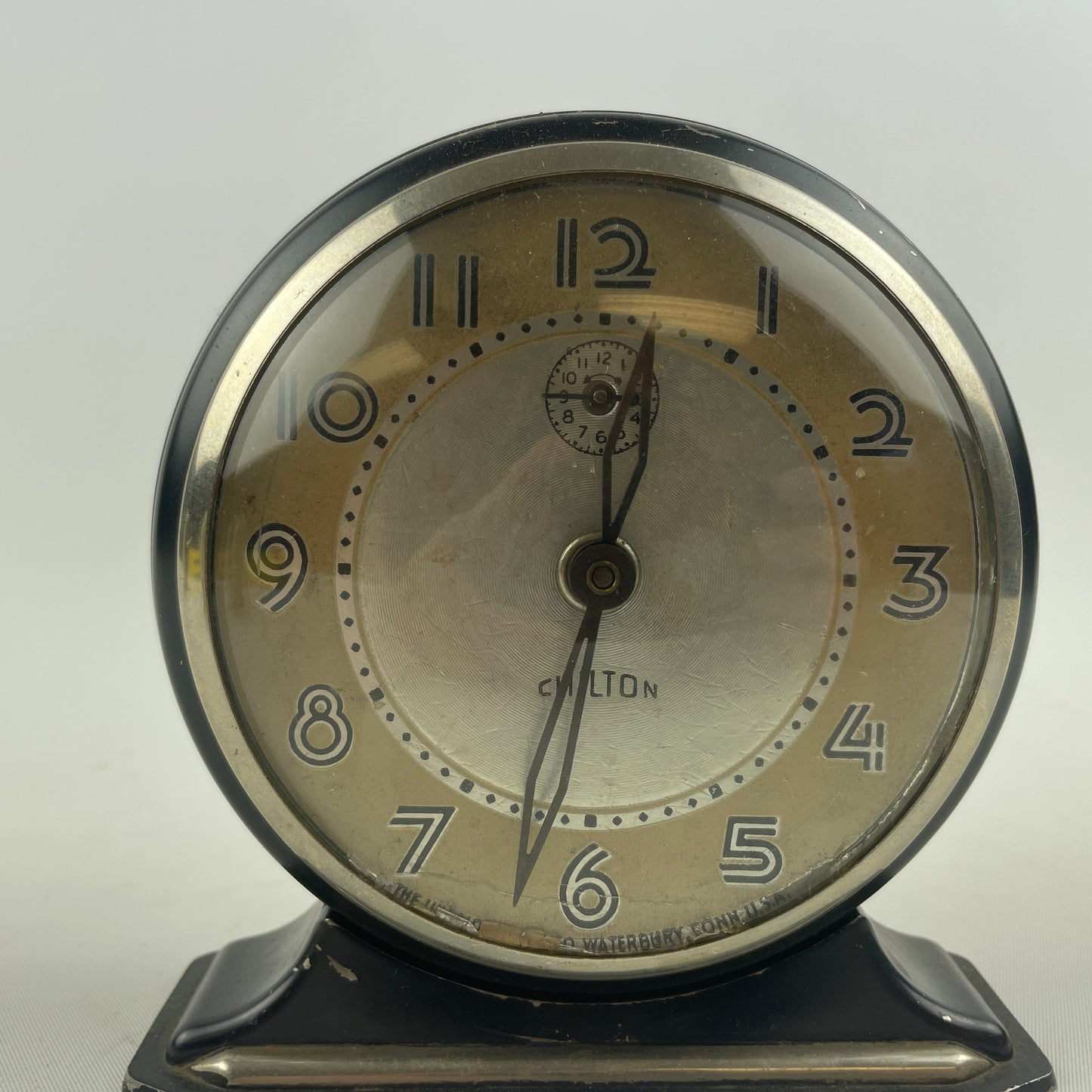 Lot 117- Westclox & Chilton Desktop Alarm Clocks