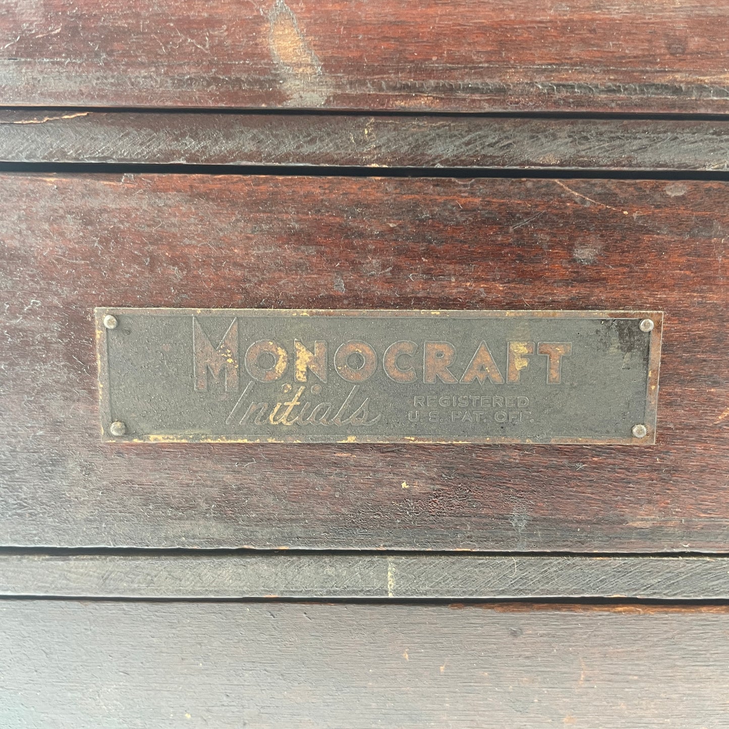 Lot 94- Vintage 3-Drawer Wooden Cabinet