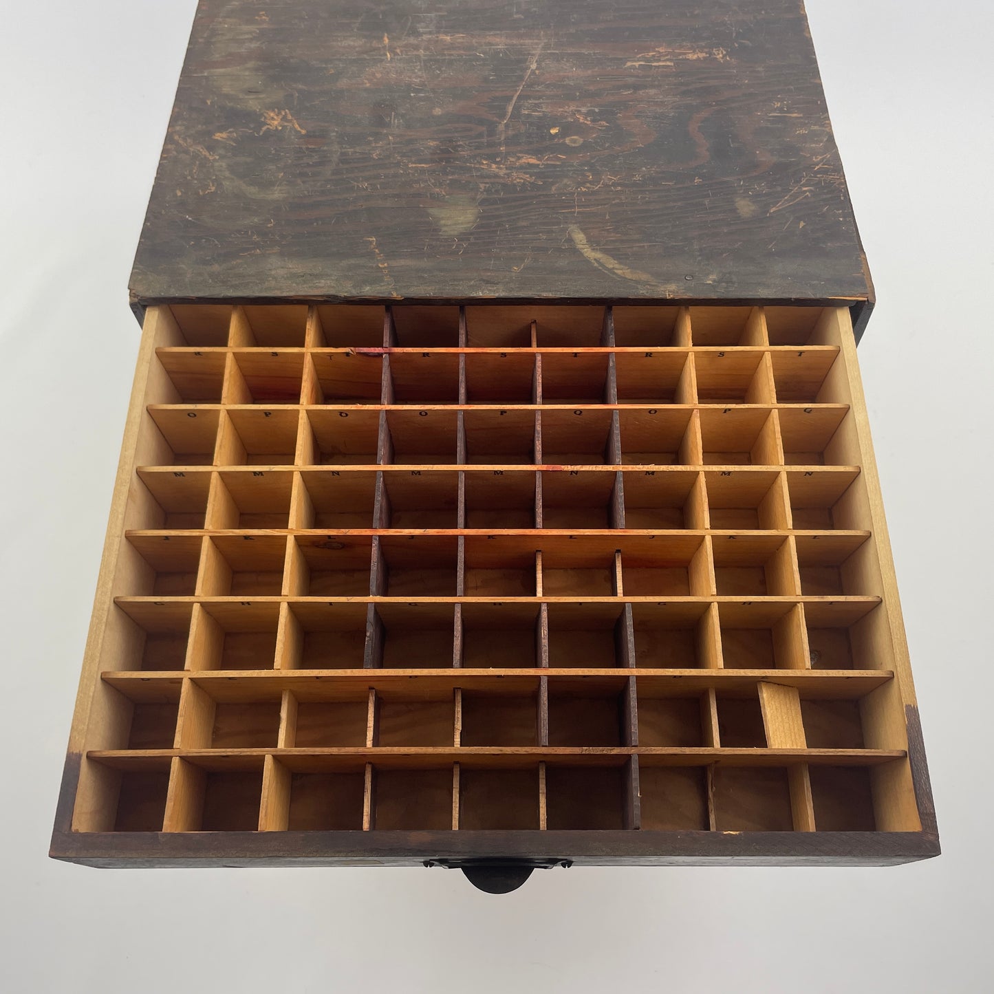 Lot 94- Vintage 3-Drawer Wooden Cabinet
