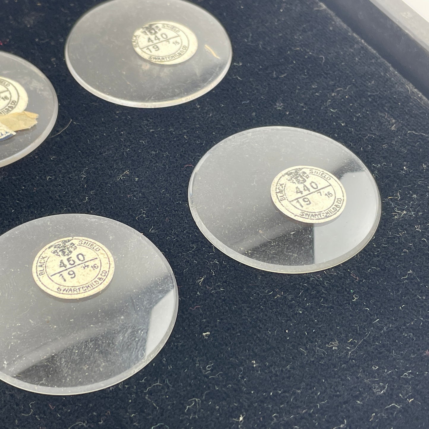 Lot 19- NOS Glass Pocket Watch Crystals