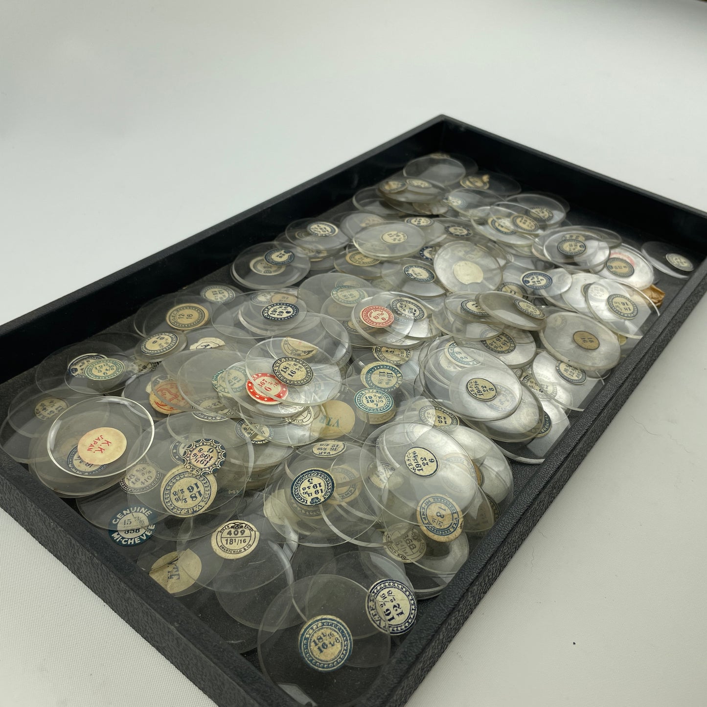 Lot 103- Large Assortment of NOS Glass Crystals