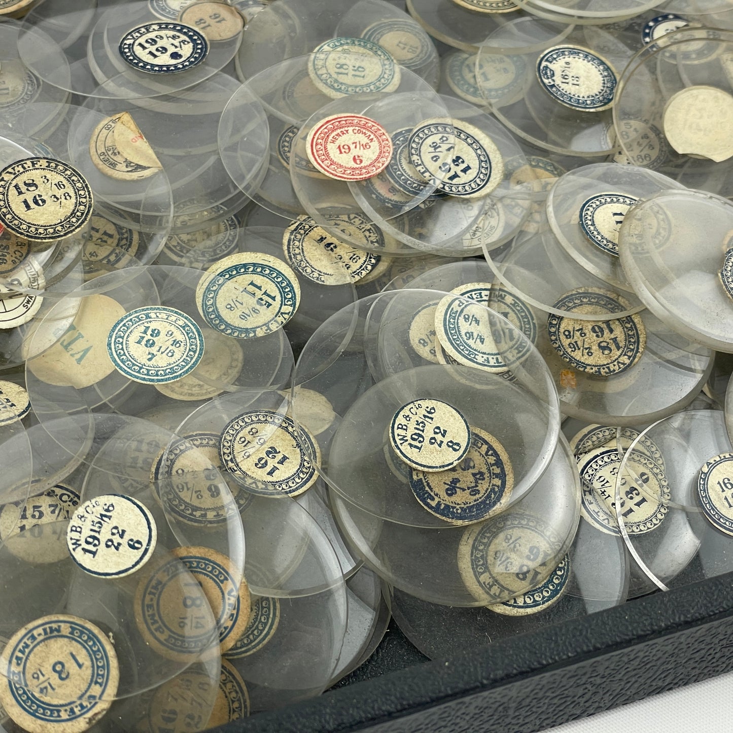 Lot 103- Large Assortment of NOS Glass Crystals