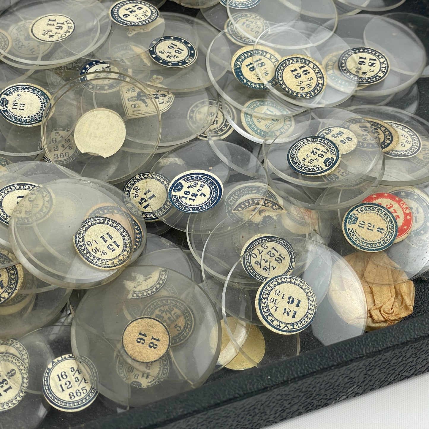 Lot 103- Large Assortment of NOS Glass Crystals