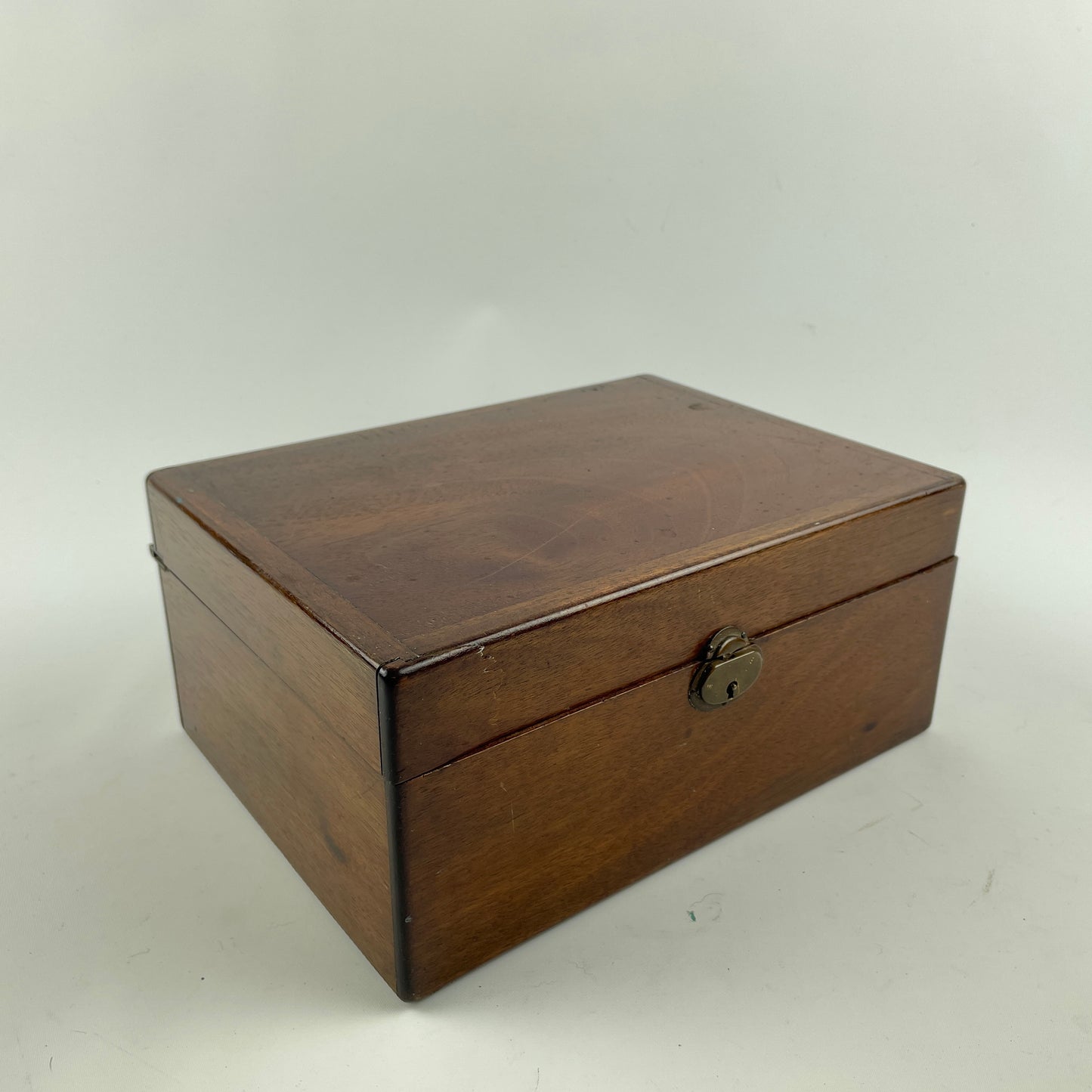 Lot 71- Wooden Lock Box