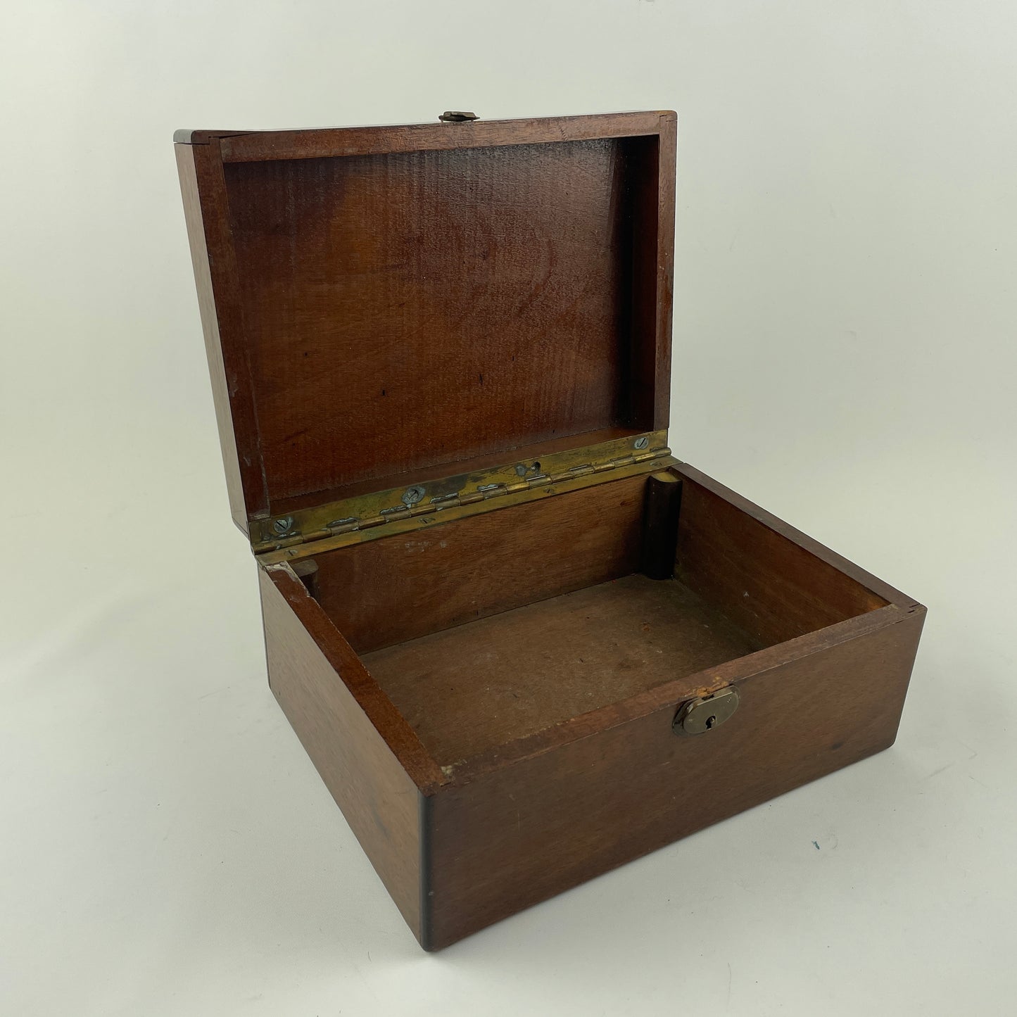 Lot 71- Wooden Lock Box