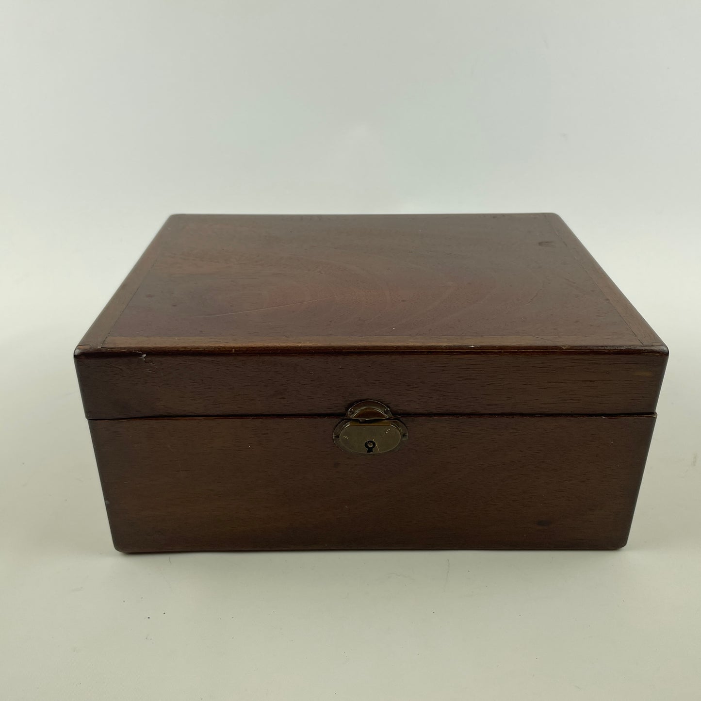 Lot 71- Wooden Lock Box