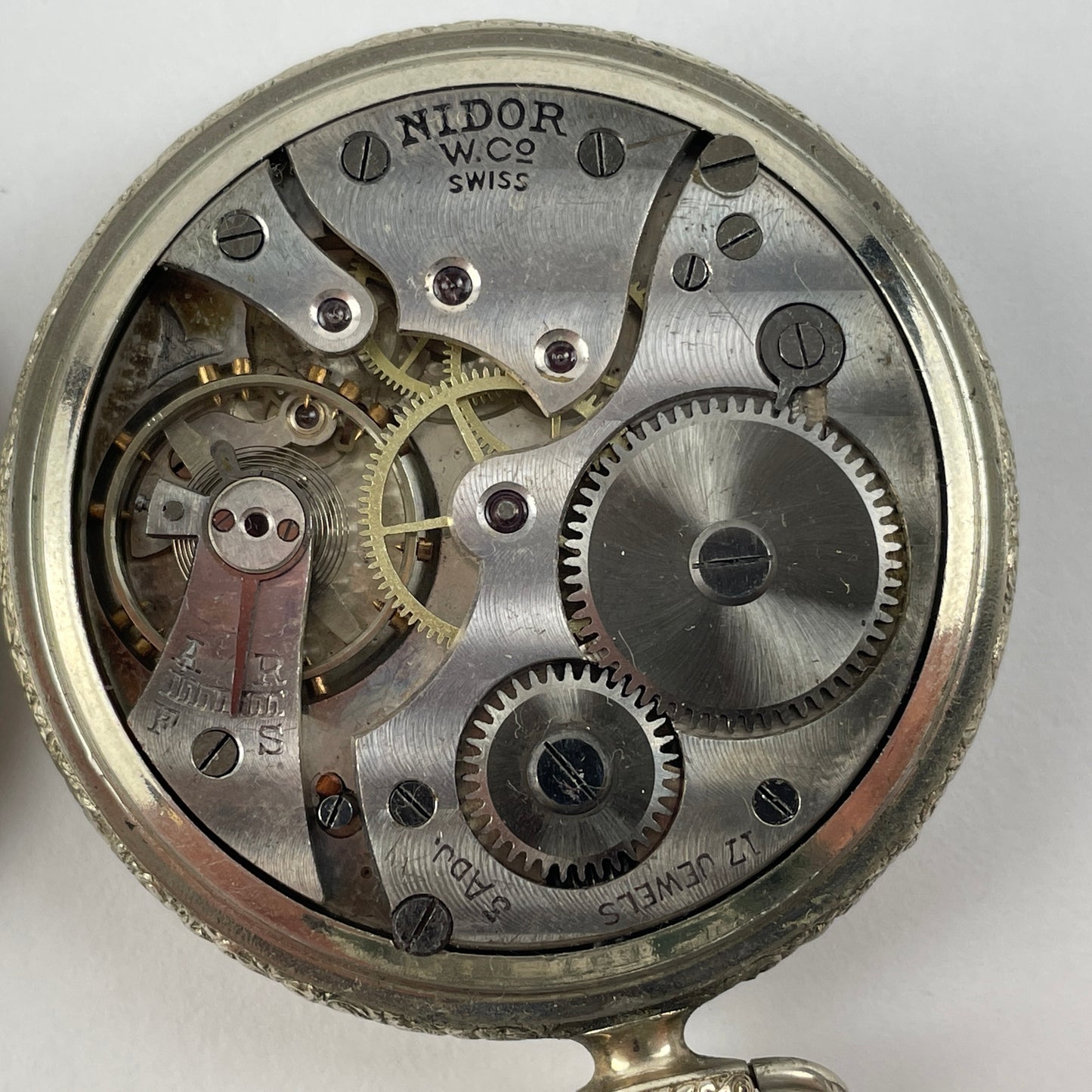 Feb Lot 4- Elgin & Swiss 12 Size & 17 Ligne Pocket Watches
