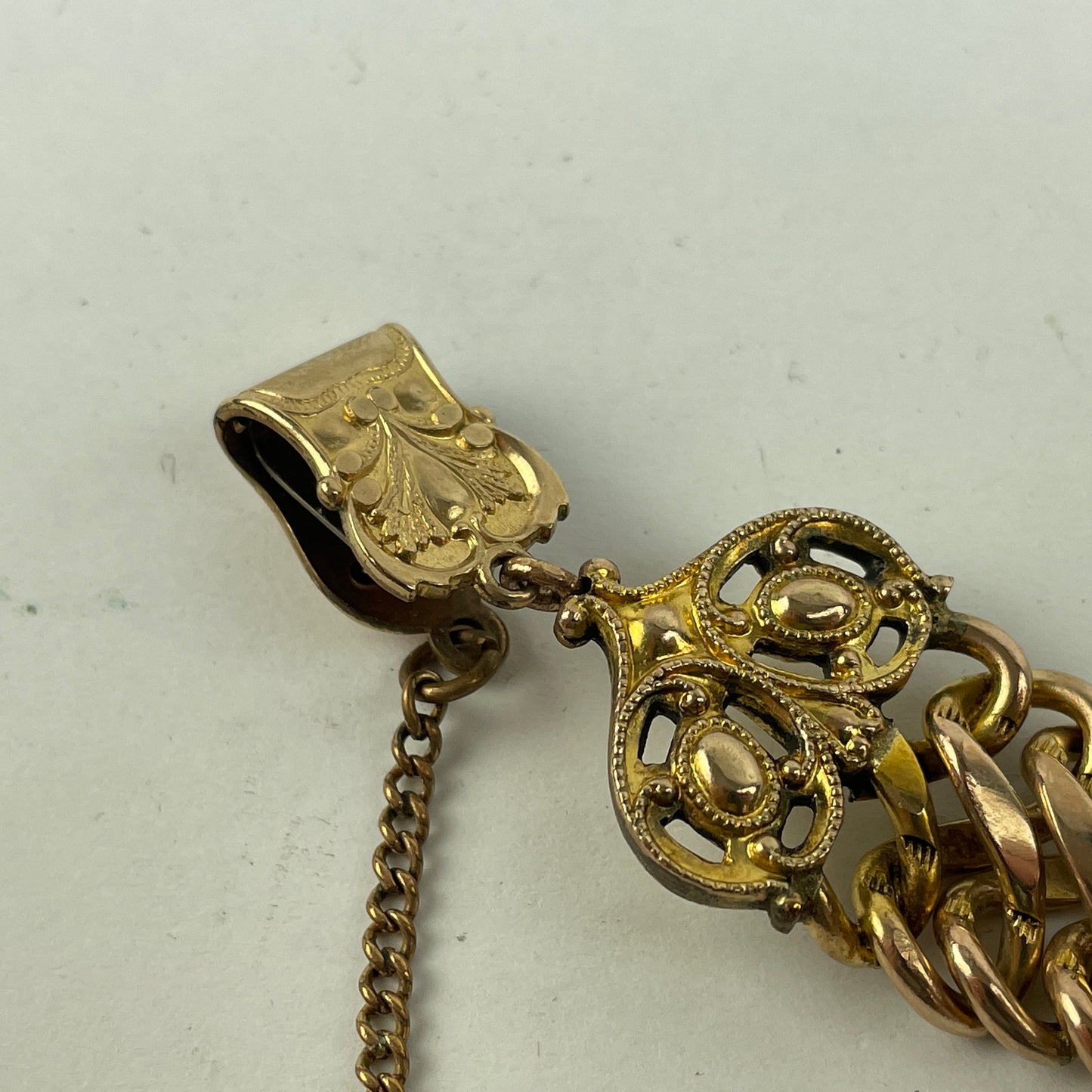 Feb Lot 41- Men’s YGF Vest Pocket Watch Antique Victorian Chain