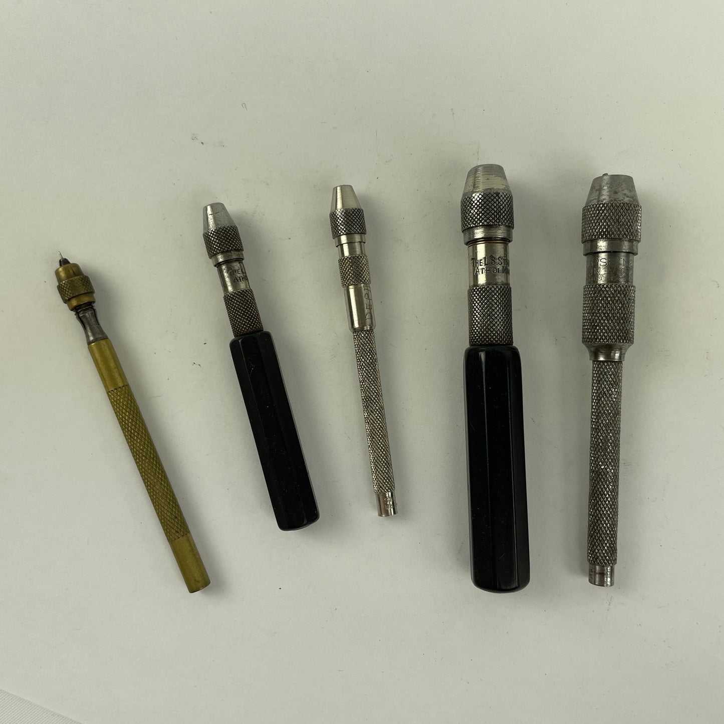 Feb Lot 128- Watchmaker’s Set of Five (5) Pin Vises