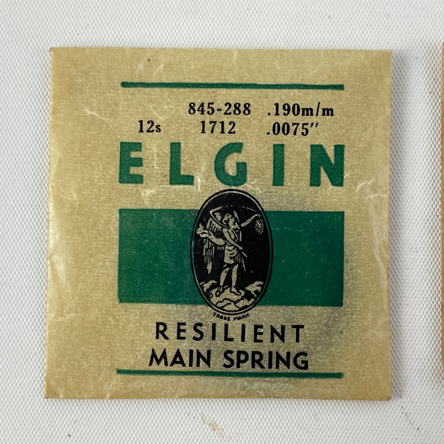 Feb Lot 43- Elgin 12 Size Pocket Watch Mainsprings