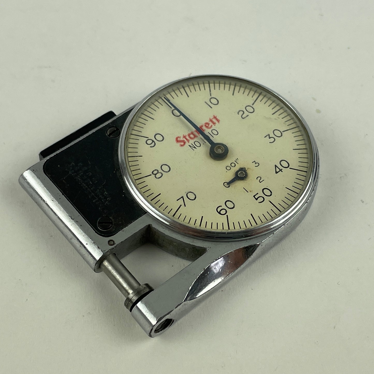Feb Lot 50- Starrett Pocket Dial Indicator Gage