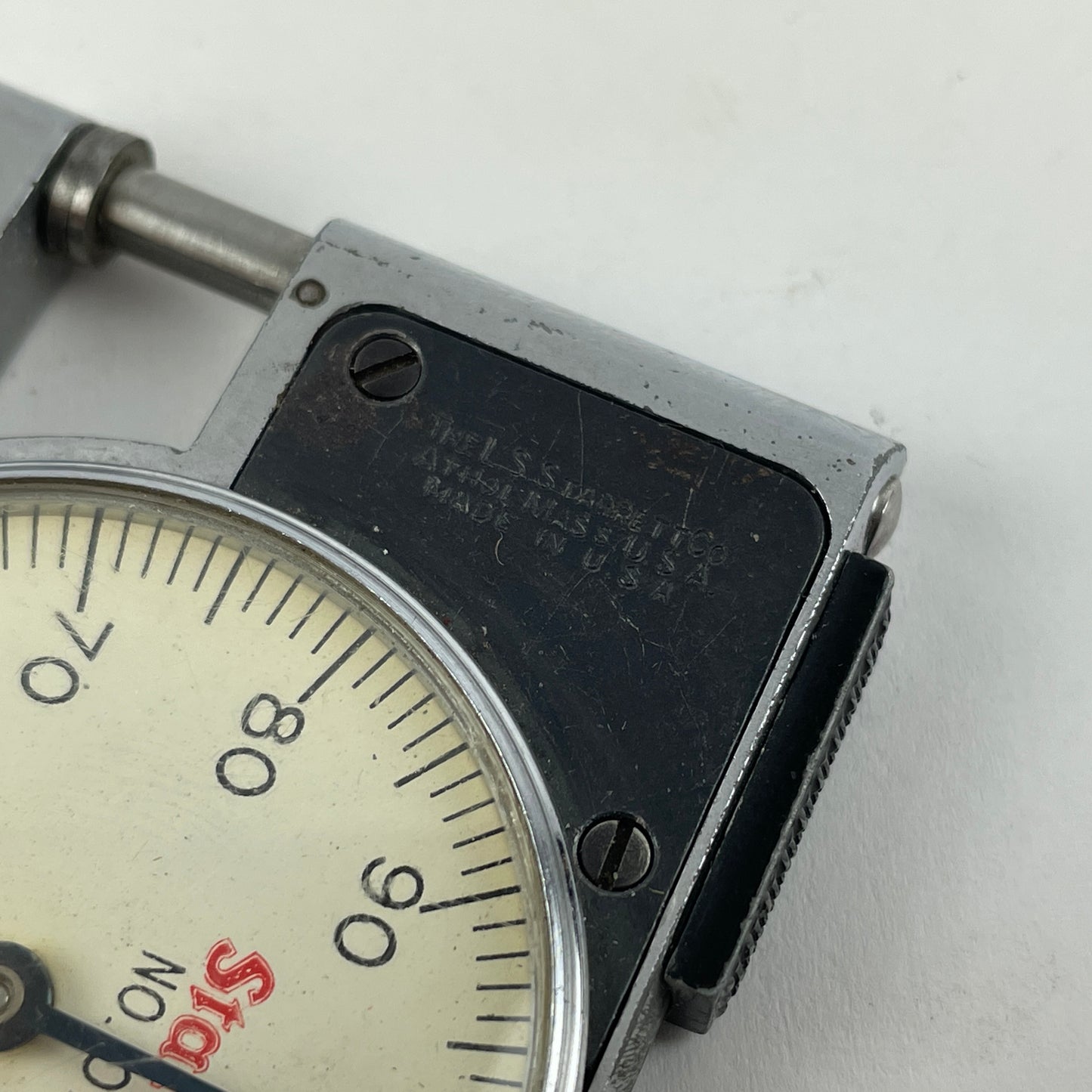 Feb Lot 50- Starrett Pocket Dial Indicator Gage
