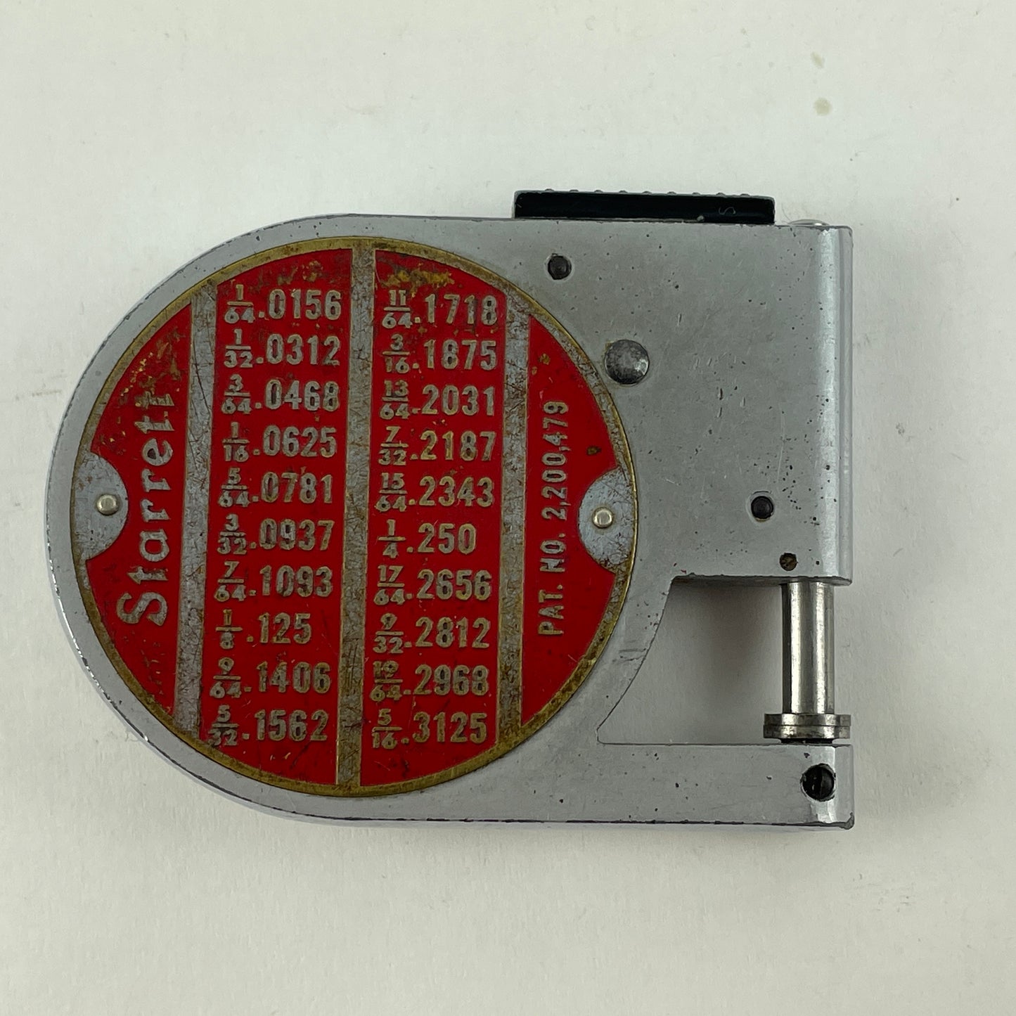 Feb Lot 50- Starrett Pocket Dial Indicator Gage