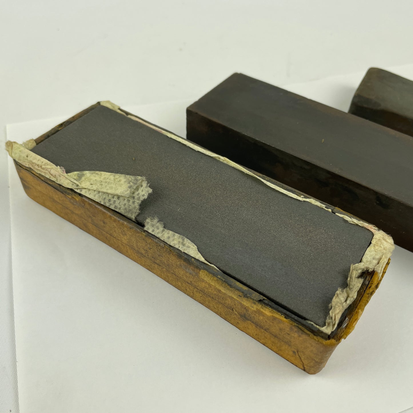 Feb Lot 63- Selection of 3 Norton Style Arkansas Sharpening Stones