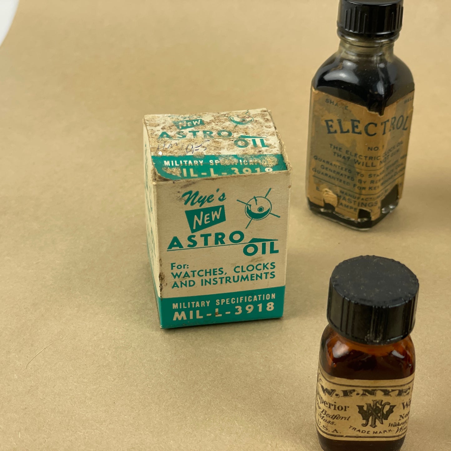 Feb Lot 66- Watchmaker’s Selection of Watch Oils