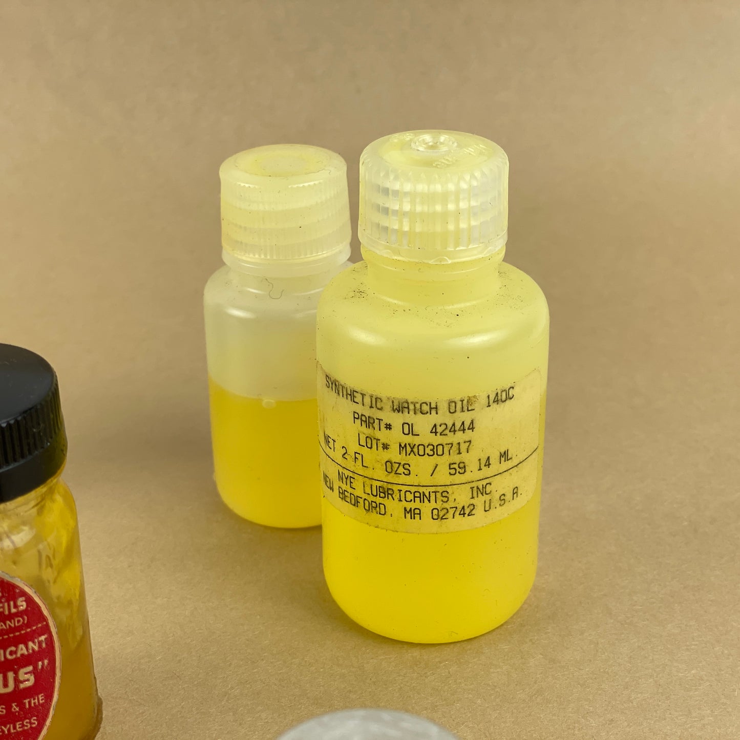 Feb Lot 66- Watchmaker’s Selection of Watch Oils