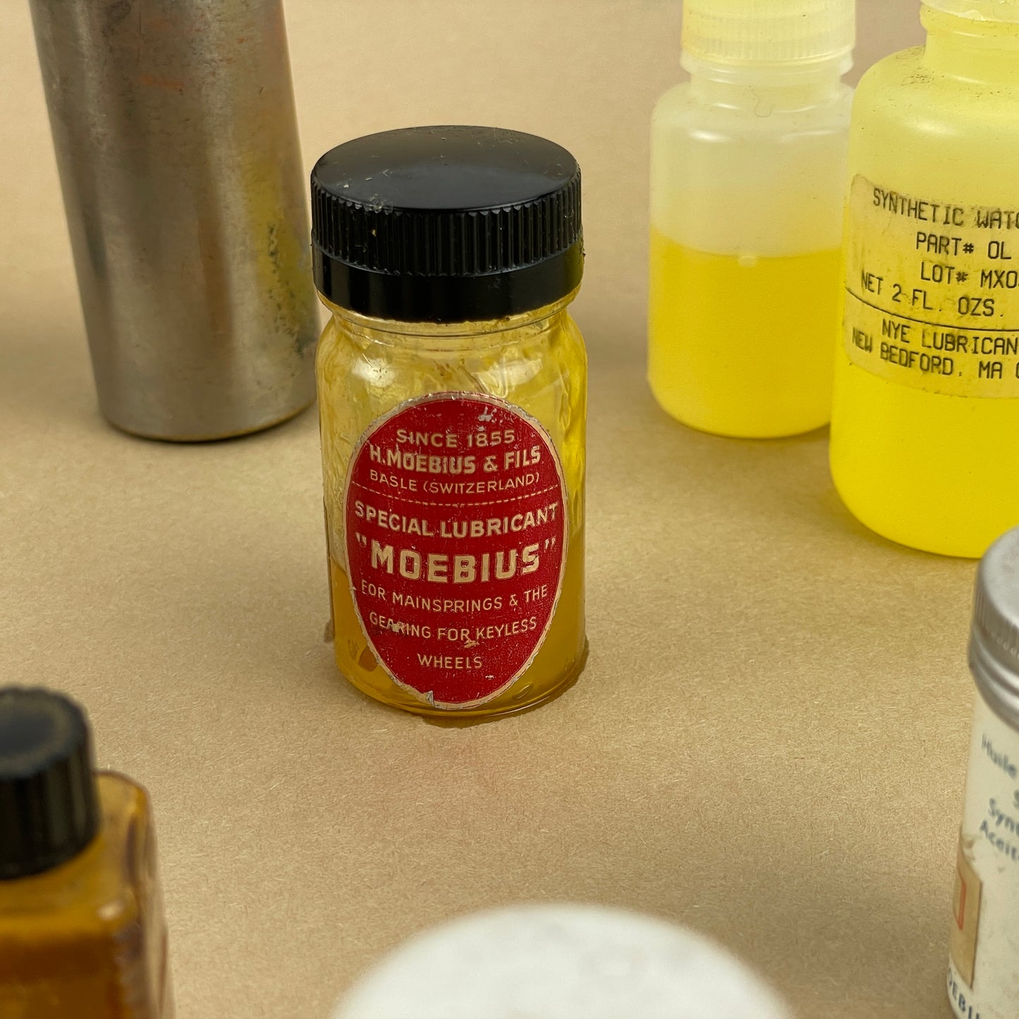 Feb Lot 66- Watchmaker’s Selection of Watch Oils