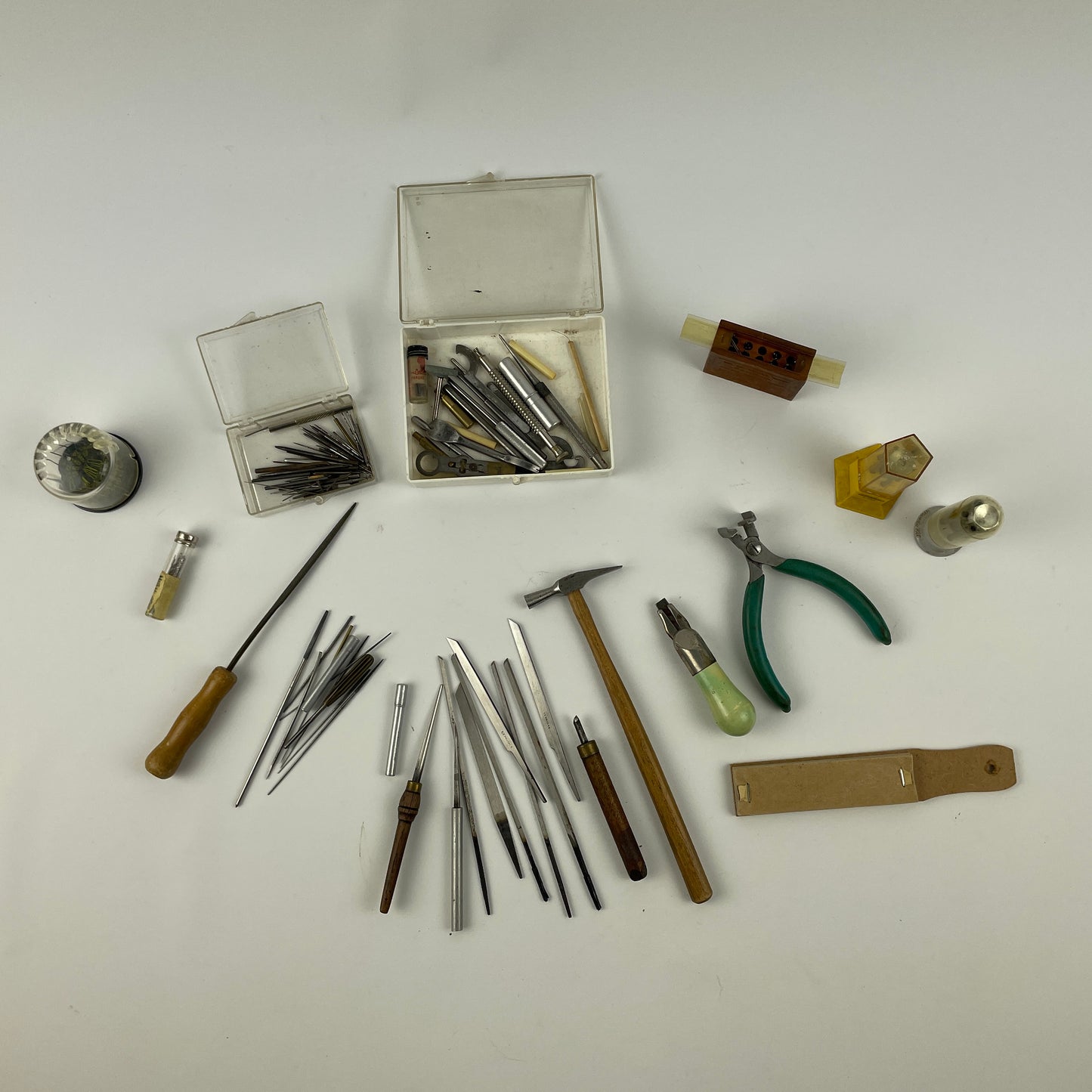 Feb Lot 116- Watchmaker’s Selection of Many Tools