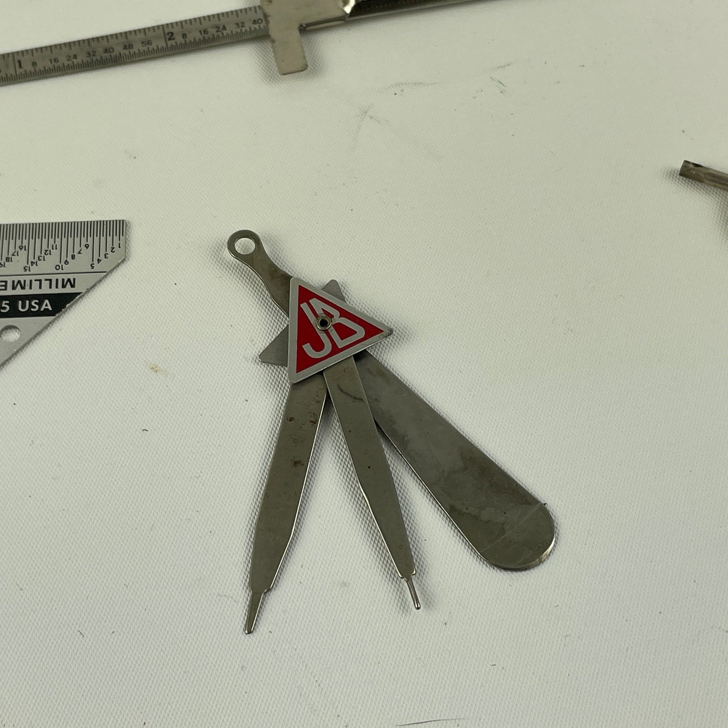 Feb Lot 71- Watchmaker’s Selection of 10 Taps & Drills w/ Brass Tool