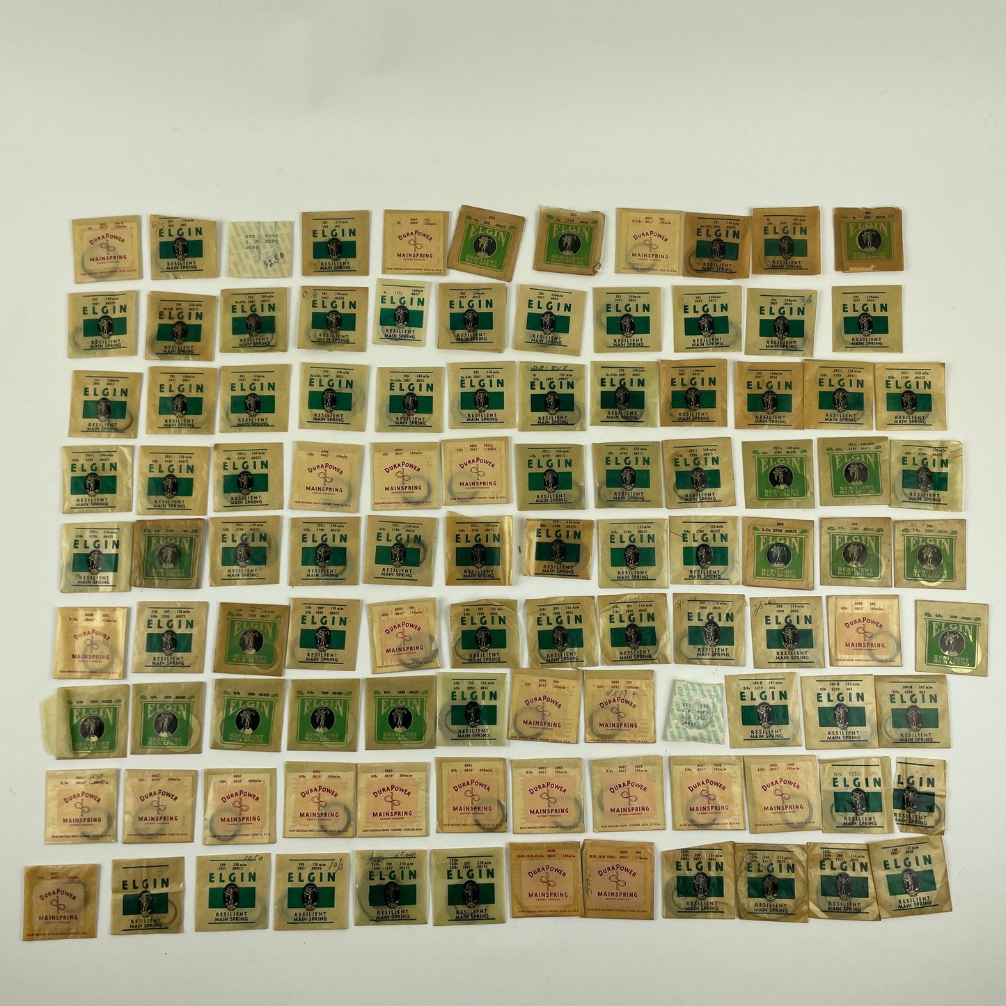 Feb Lot 72- NOS Elgin Wristwatch Mainsprings