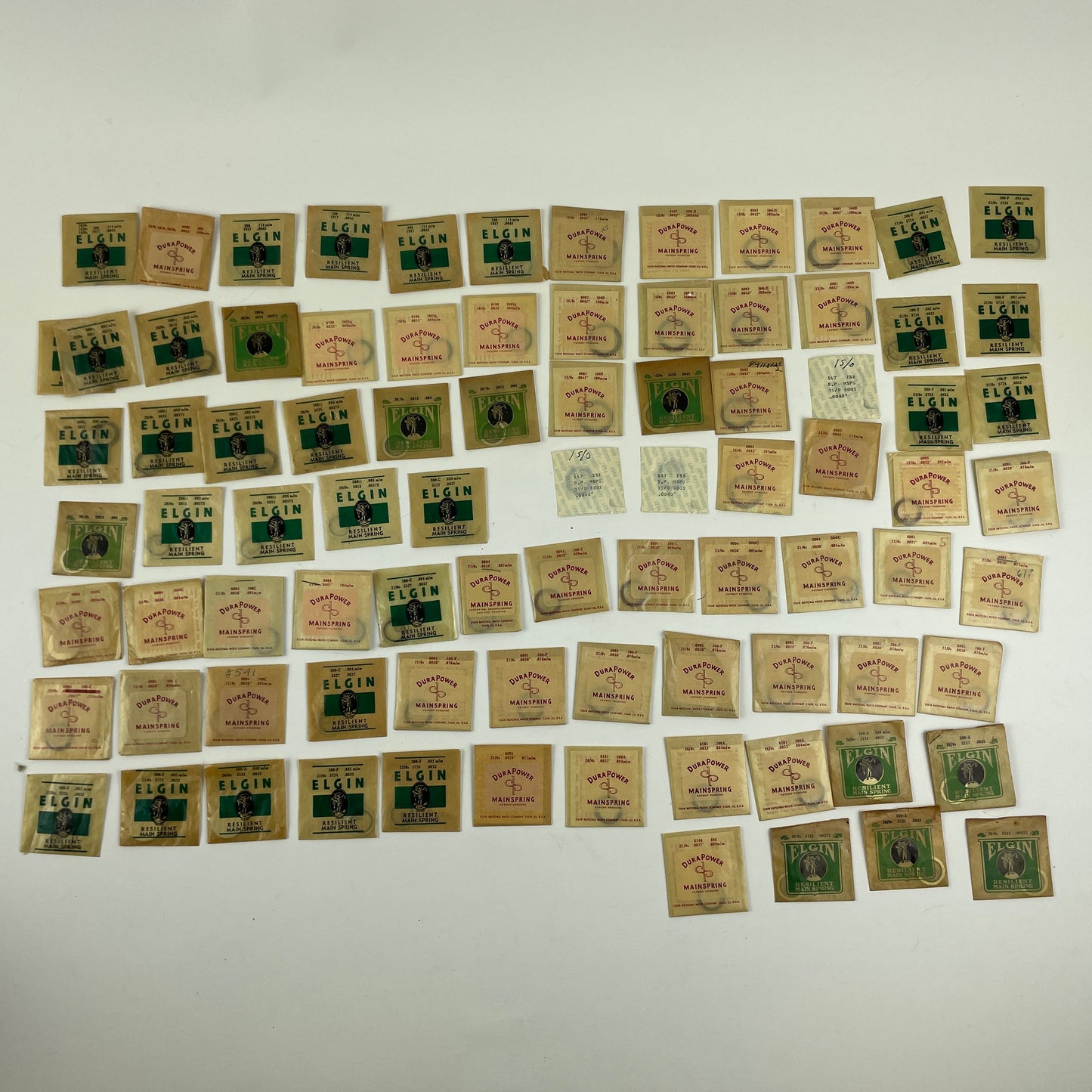 Feb Lot 72- NOS Elgin Wristwatch Mainsprings