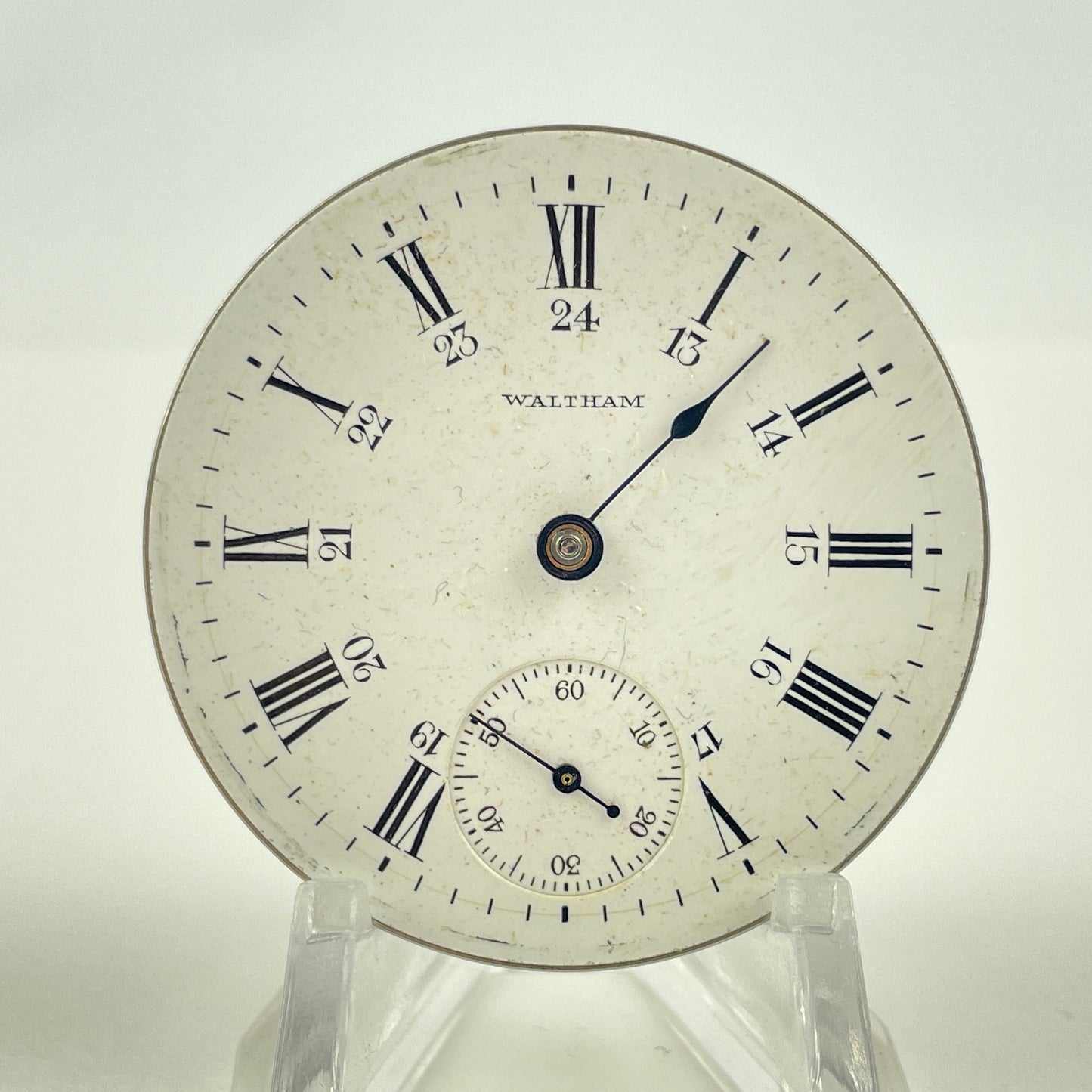 Feb Lot 31- Waltham 18 Size 17 Jewel Pocket Watch Movement