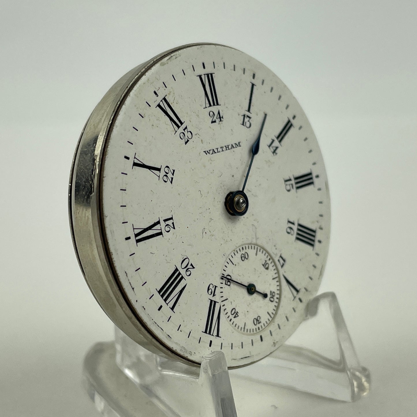 Feb Lot 31- Waltham 18 Size 17 Jewel Pocket Watch Movement