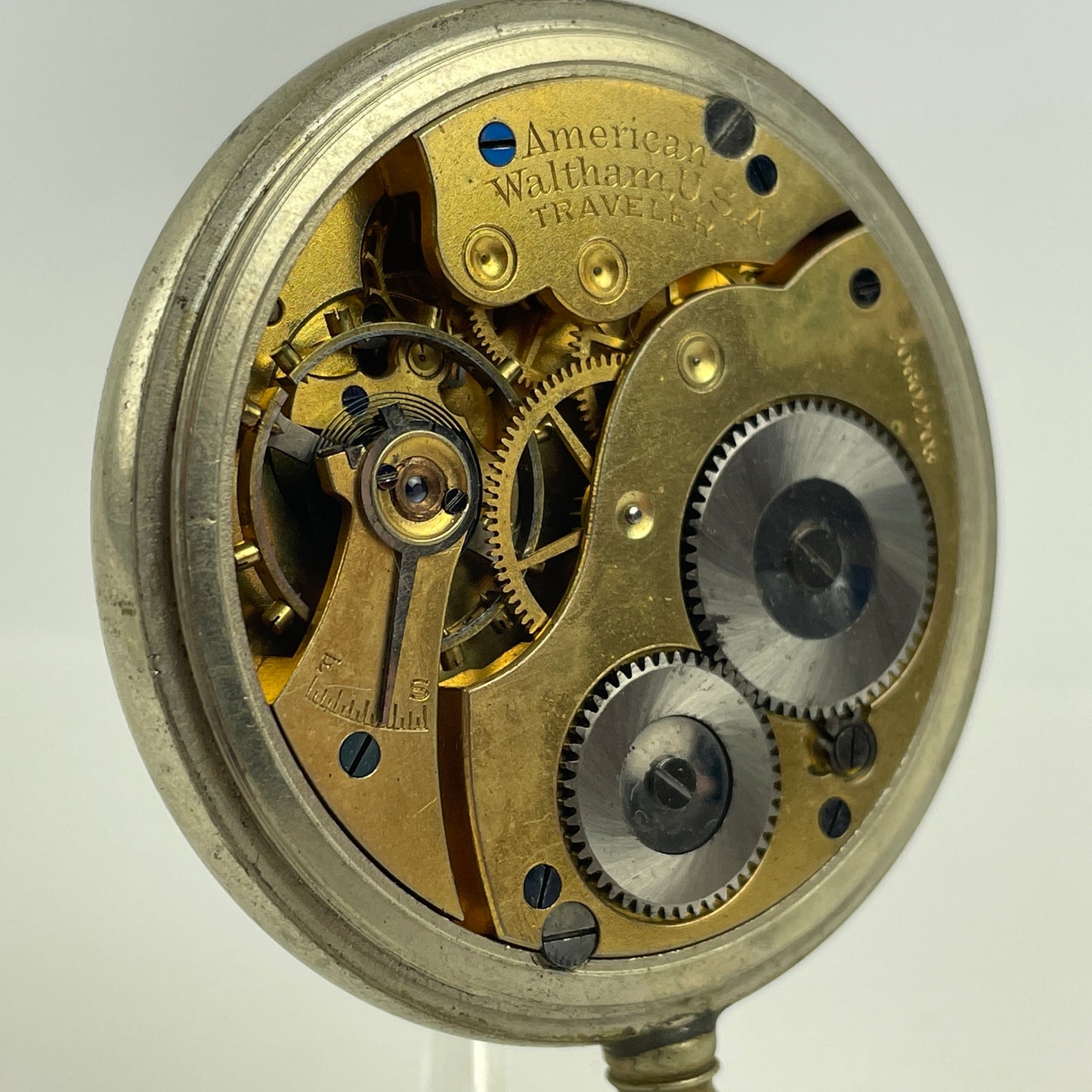 Feb Lot 14- Waltham 16 Size Open Face Pocket Watch
