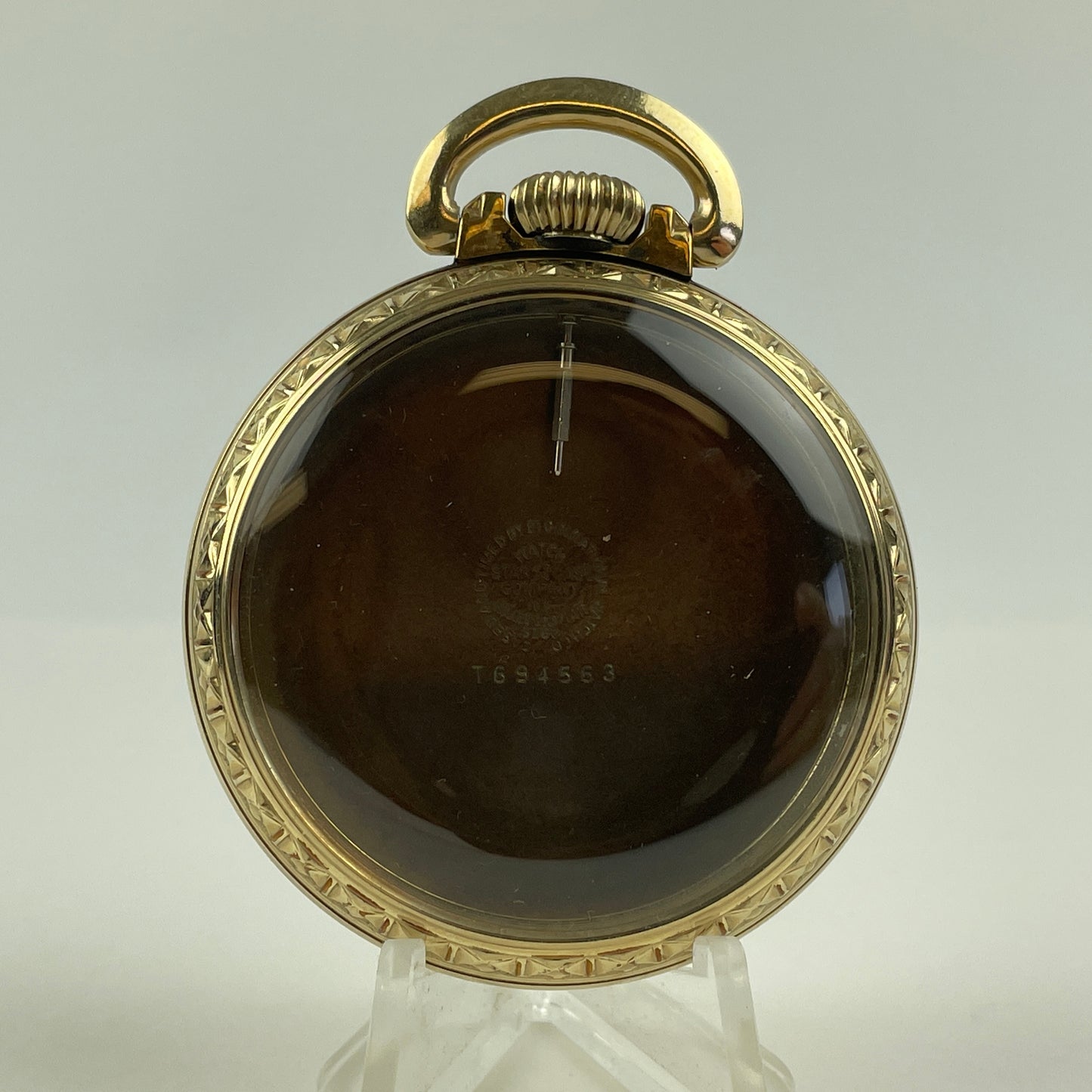 Feb Lot 25- American 16 Size Railroad Style Pocket Watch Case