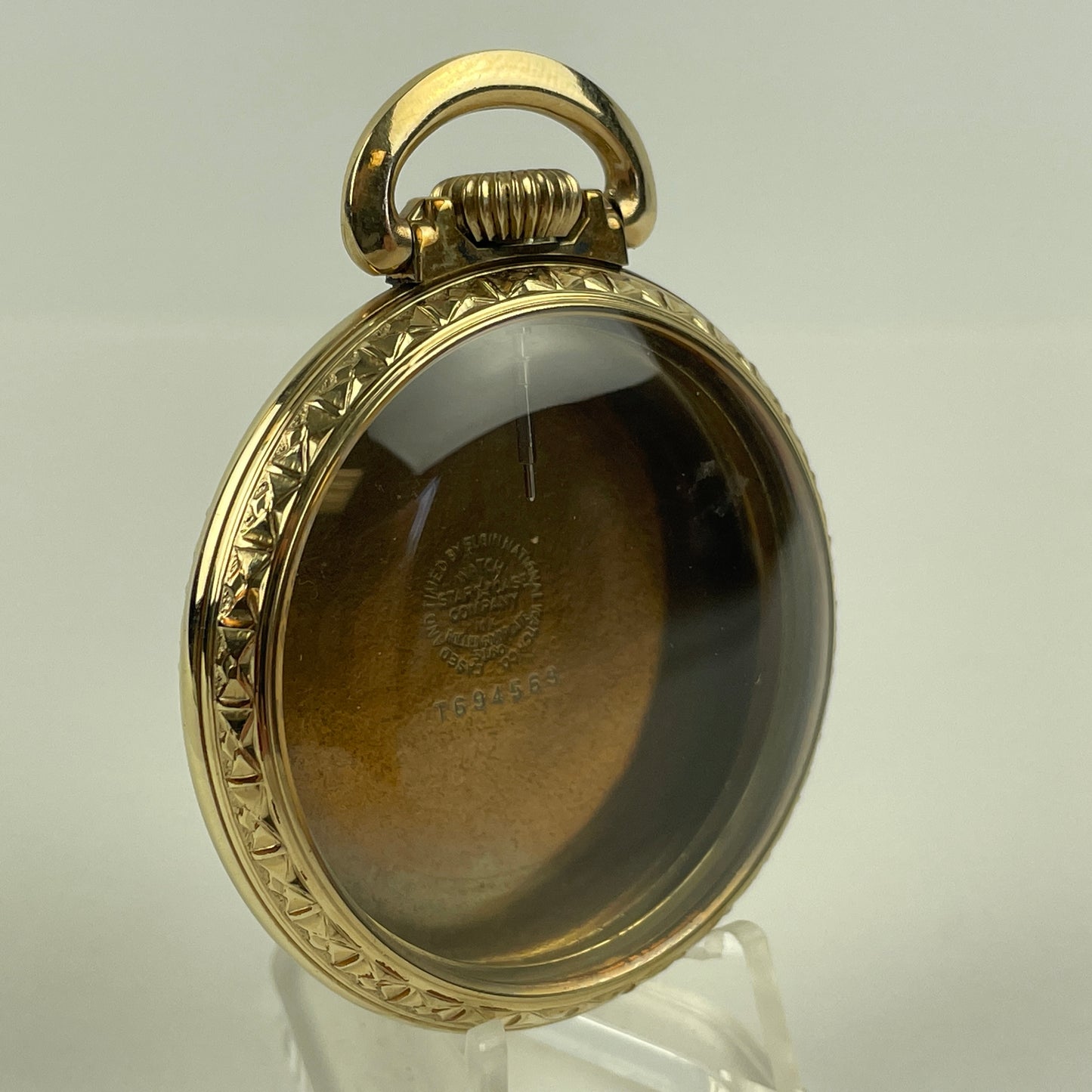 Feb Lot 25- American 16 Size Railroad Style Pocket Watch Case
