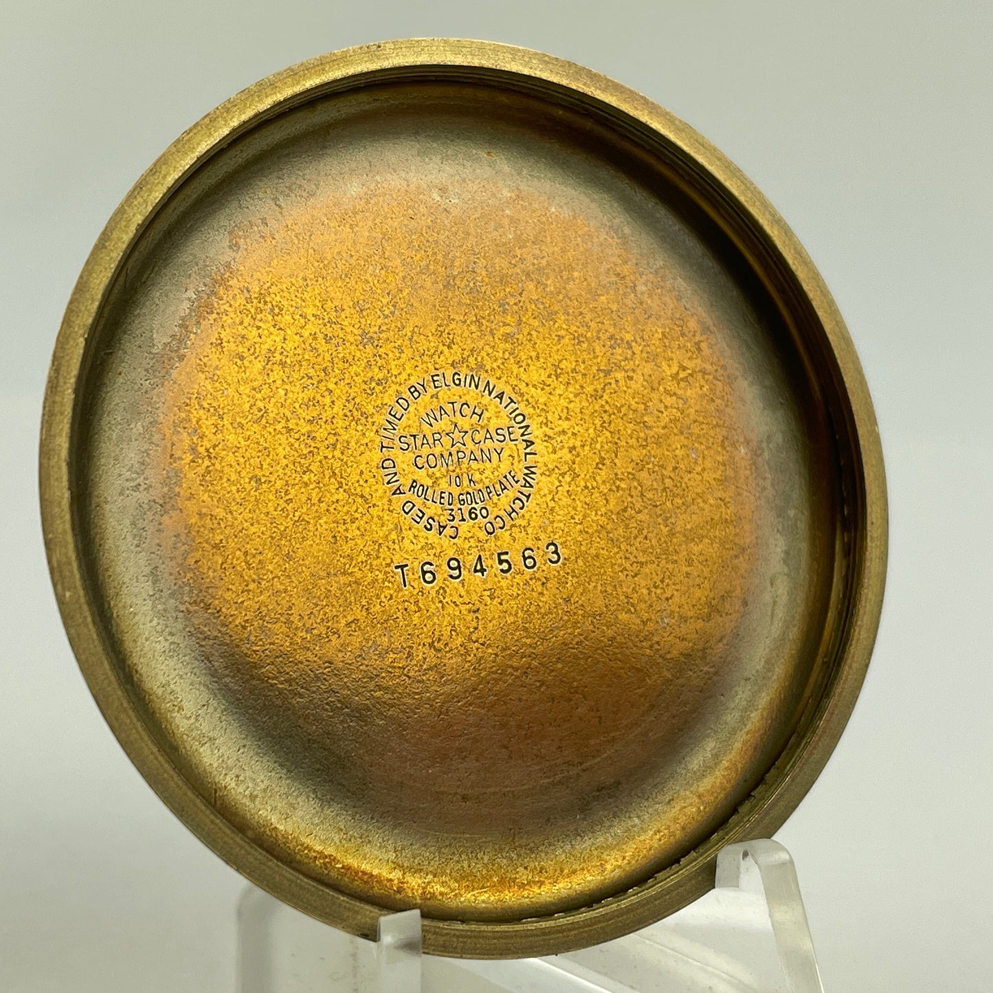 Feb Lot 25- American 16 Size Railroad Style Pocket Watch Case
