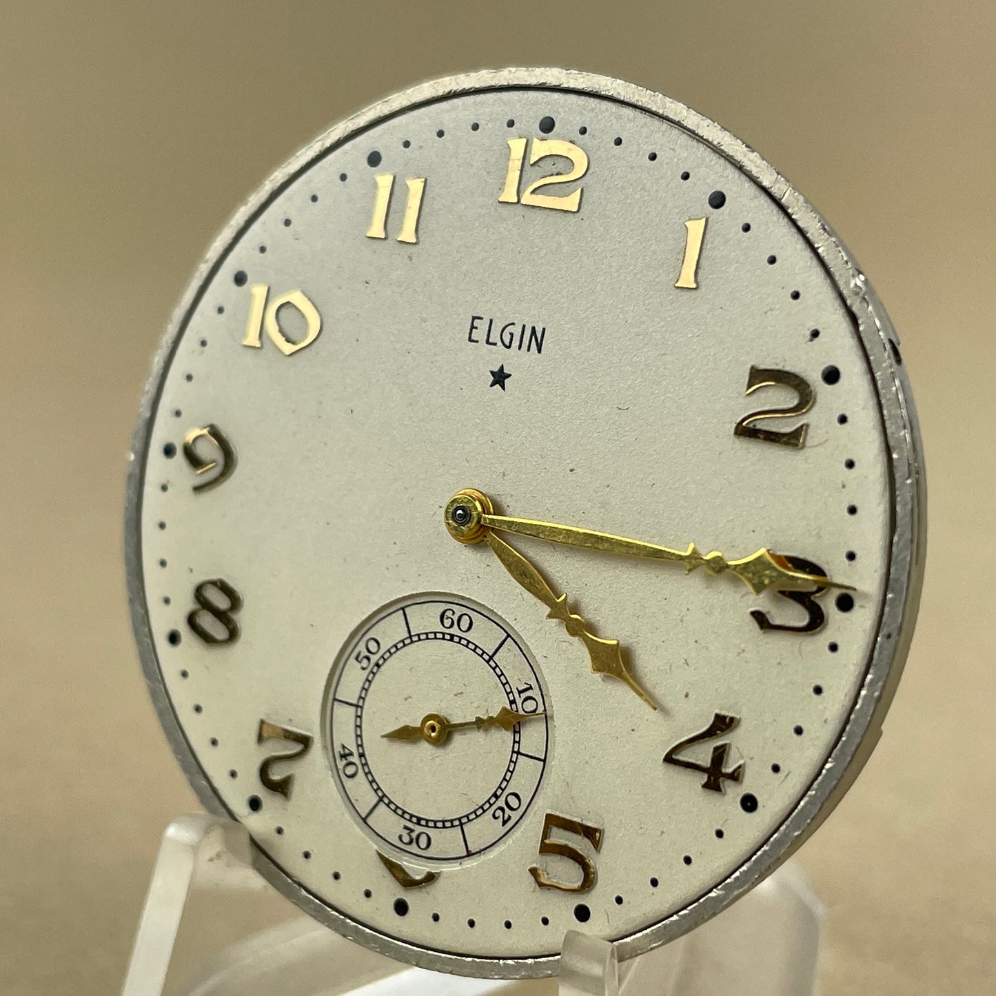 Feb Lot 18- Elgin 12 Size 15 Jewel Pocket Watch Movement
