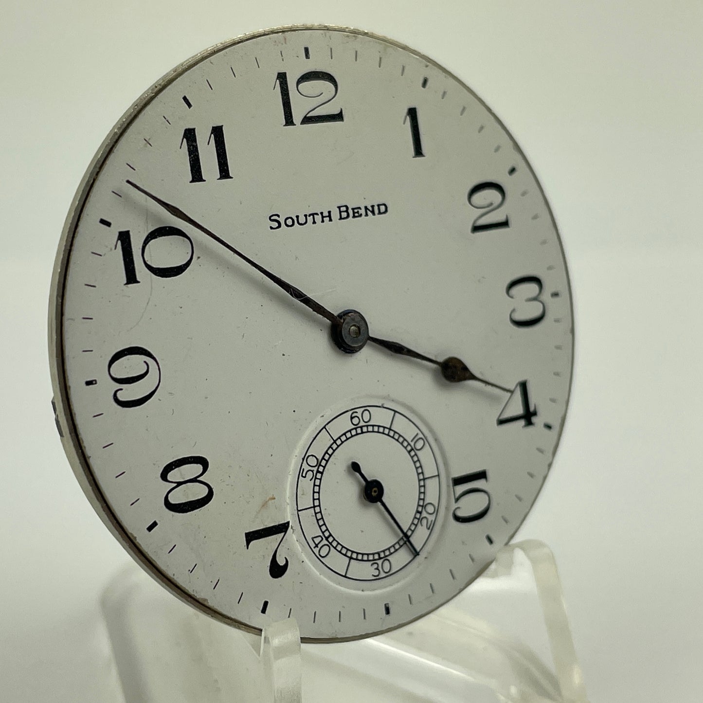 Feb Lot 21- South Bend Size Model 429 19 Jewel Pocket Watch Movement