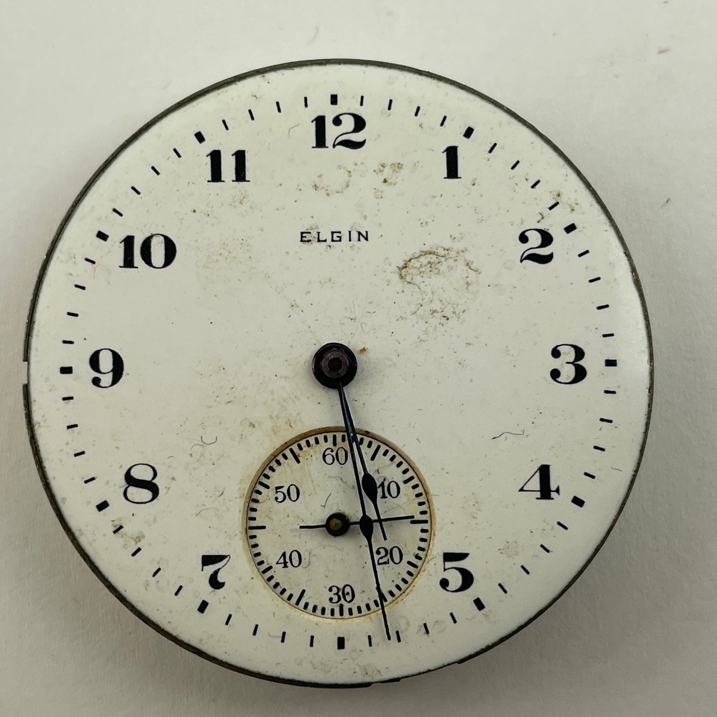 Feb Lot 87- Elgin 12 & 16 Size Nickel Pocket Watch Movements